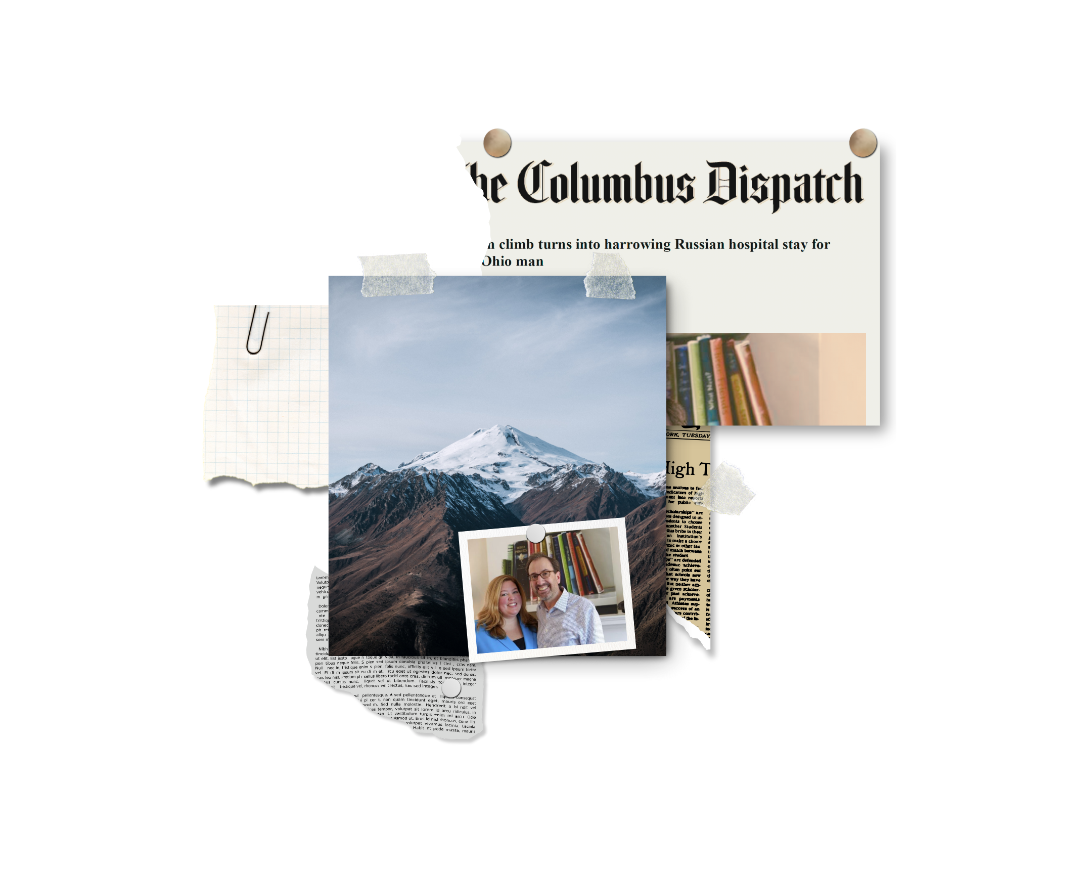Columbus Dispatch covers Robert Alt’s Elbrus Adventure