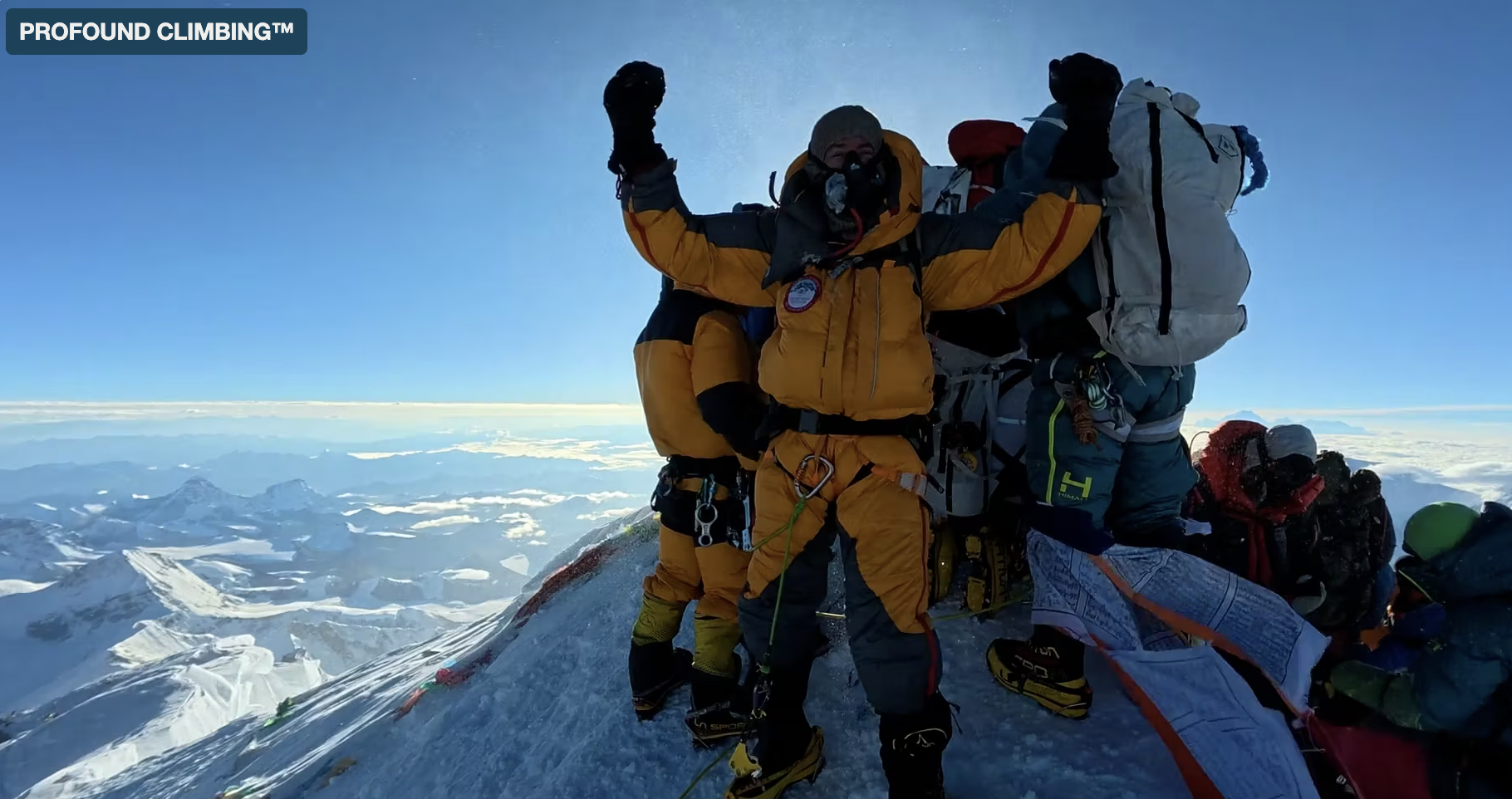 Robert Alt at the summit of Everest