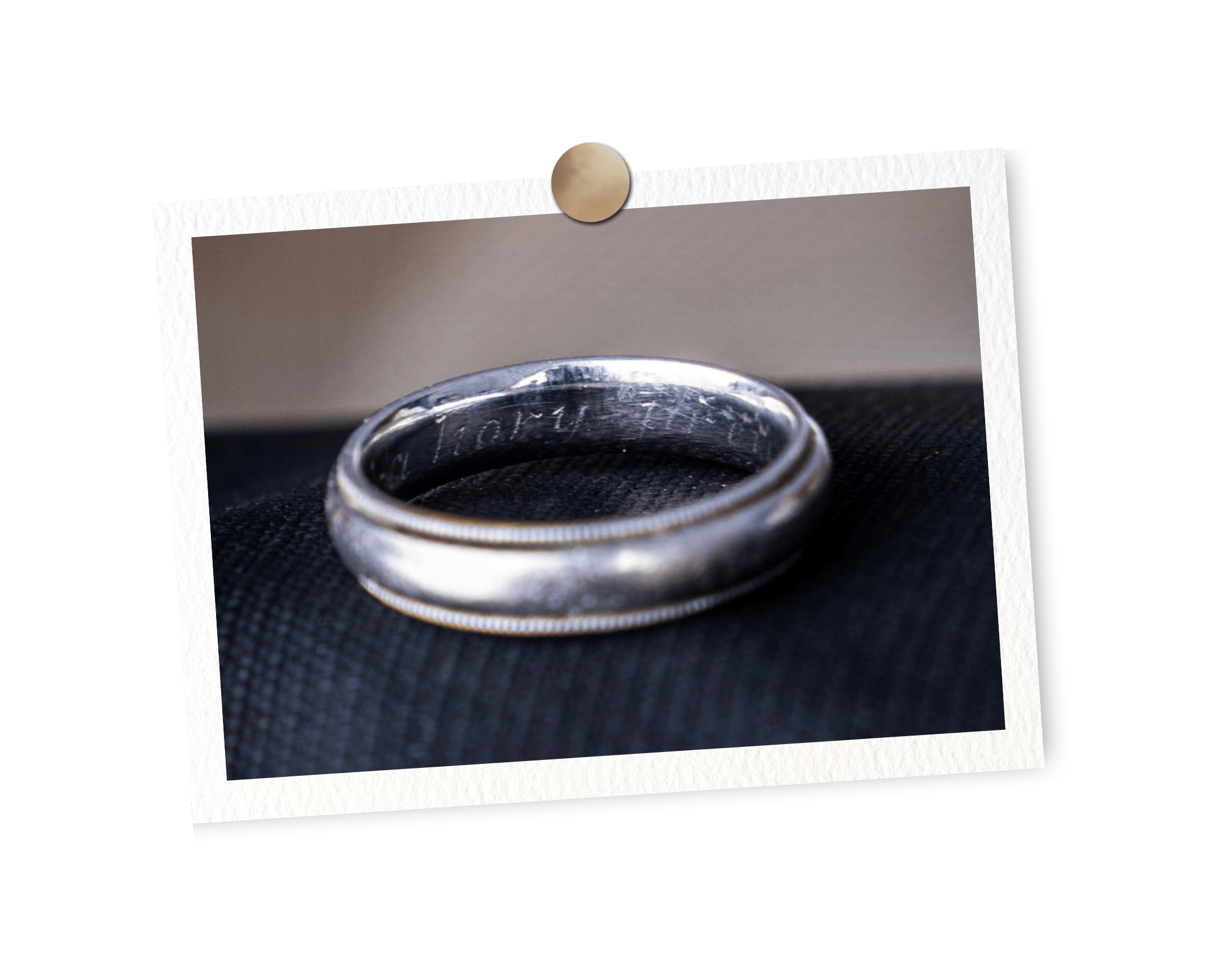Robert Alt’s wedding ring.