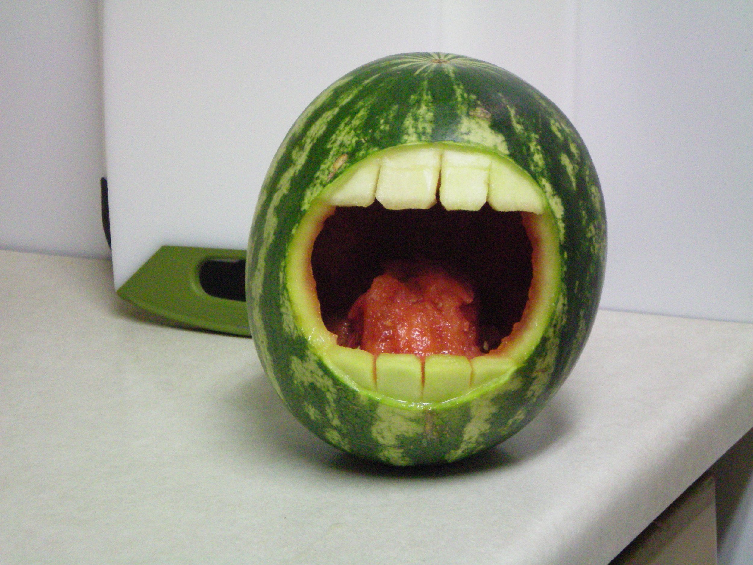 We had fun dressing 'Willie the Watermelon'