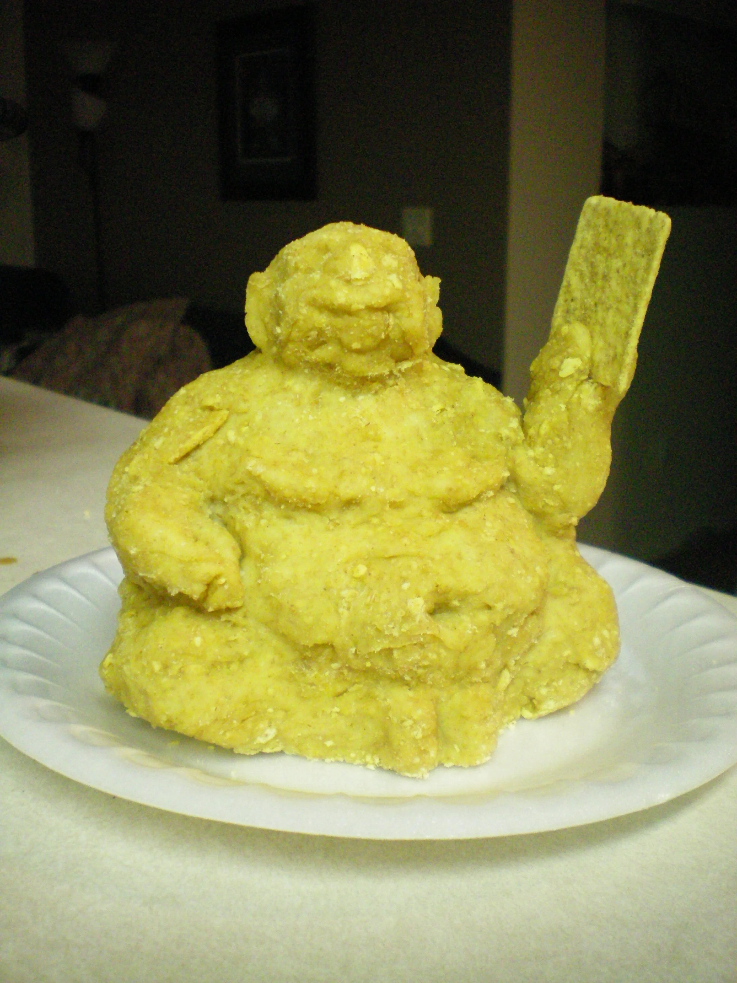 We usually do produce, but here we have a Wheat Thin Buddha