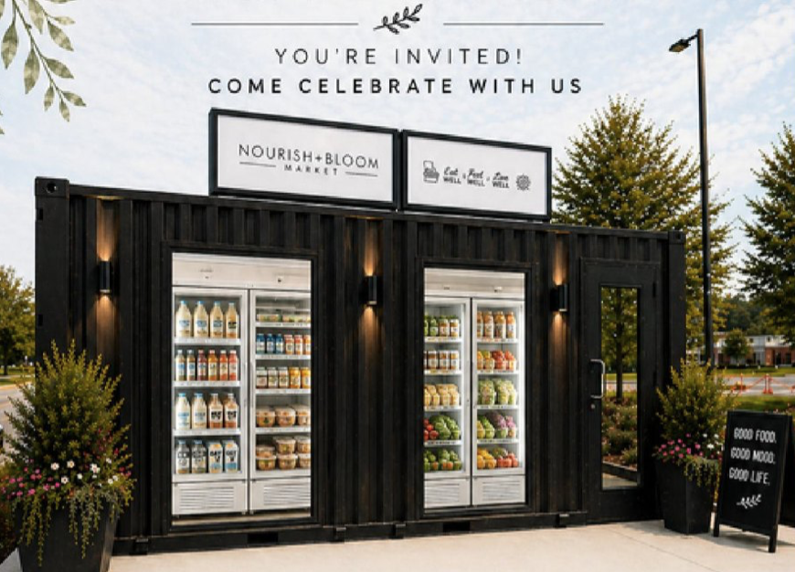 Nourish + Bloom Market Grand Opening