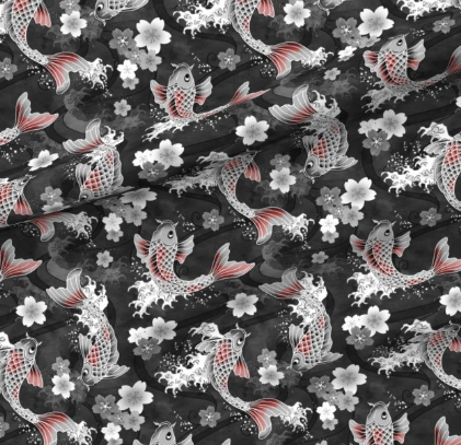Koi & Sakura