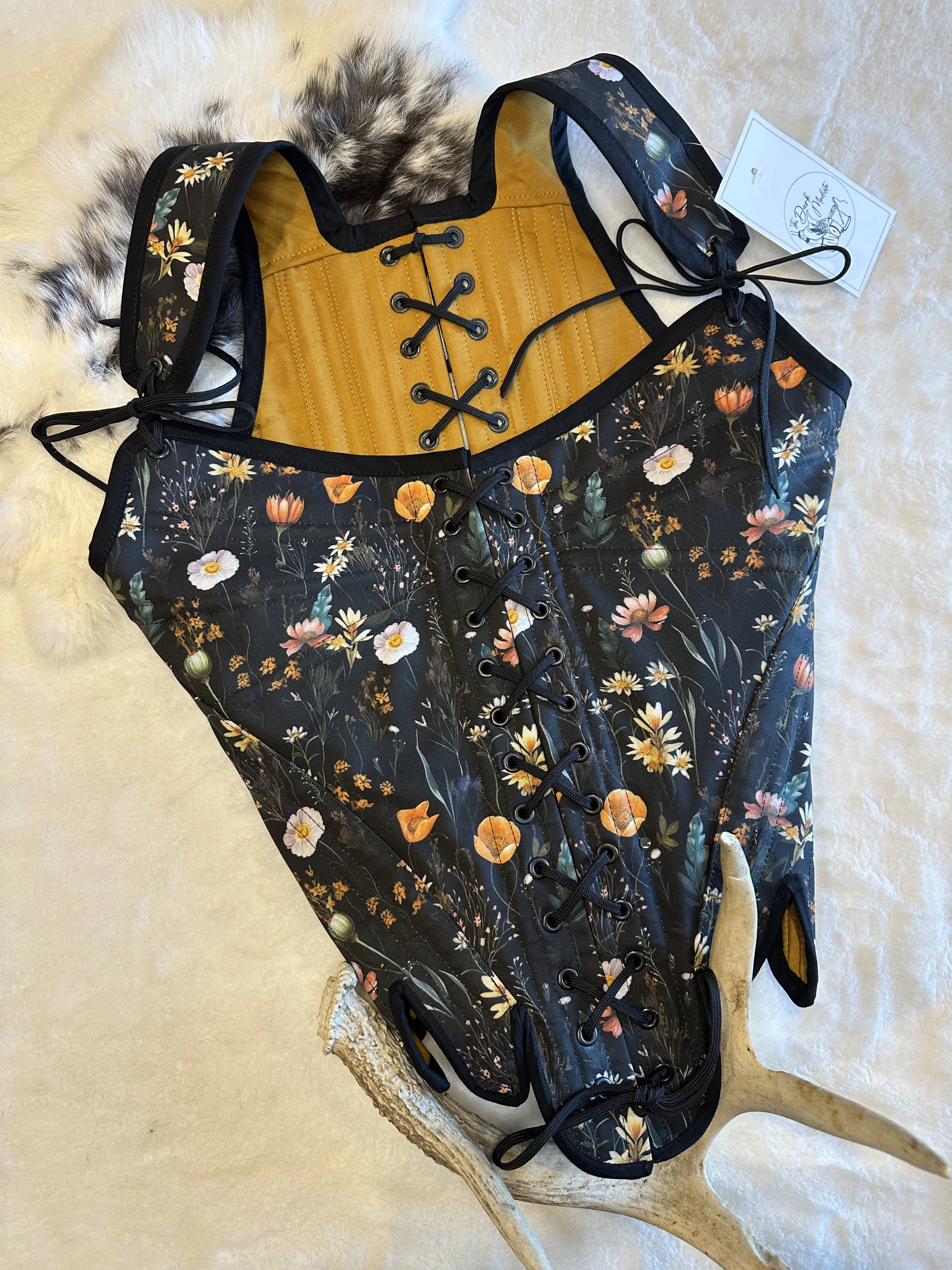 Stays - Moonlit Garden & Gold Reversible Stays