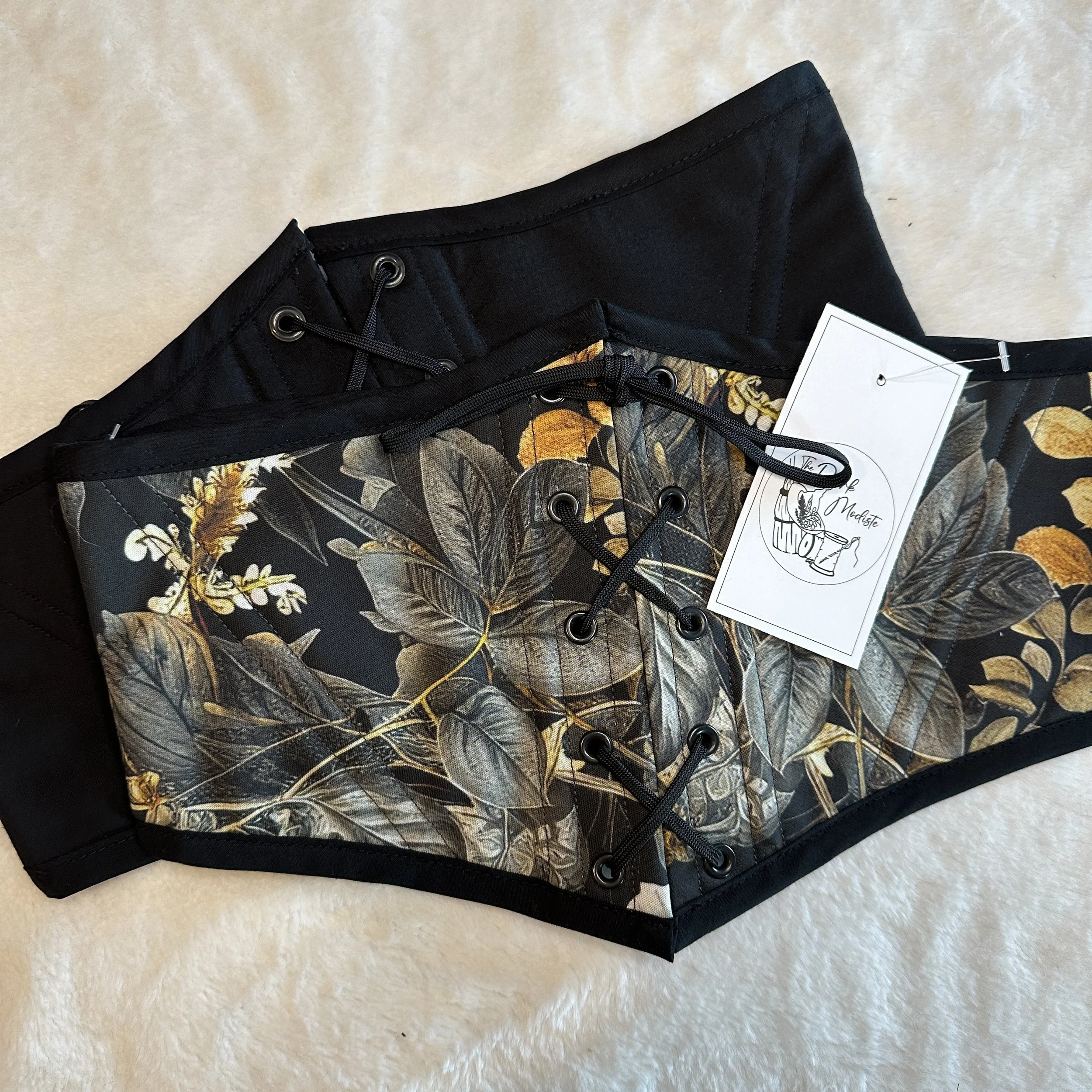 Belt - Icarus & Black Reversible Corset Belt