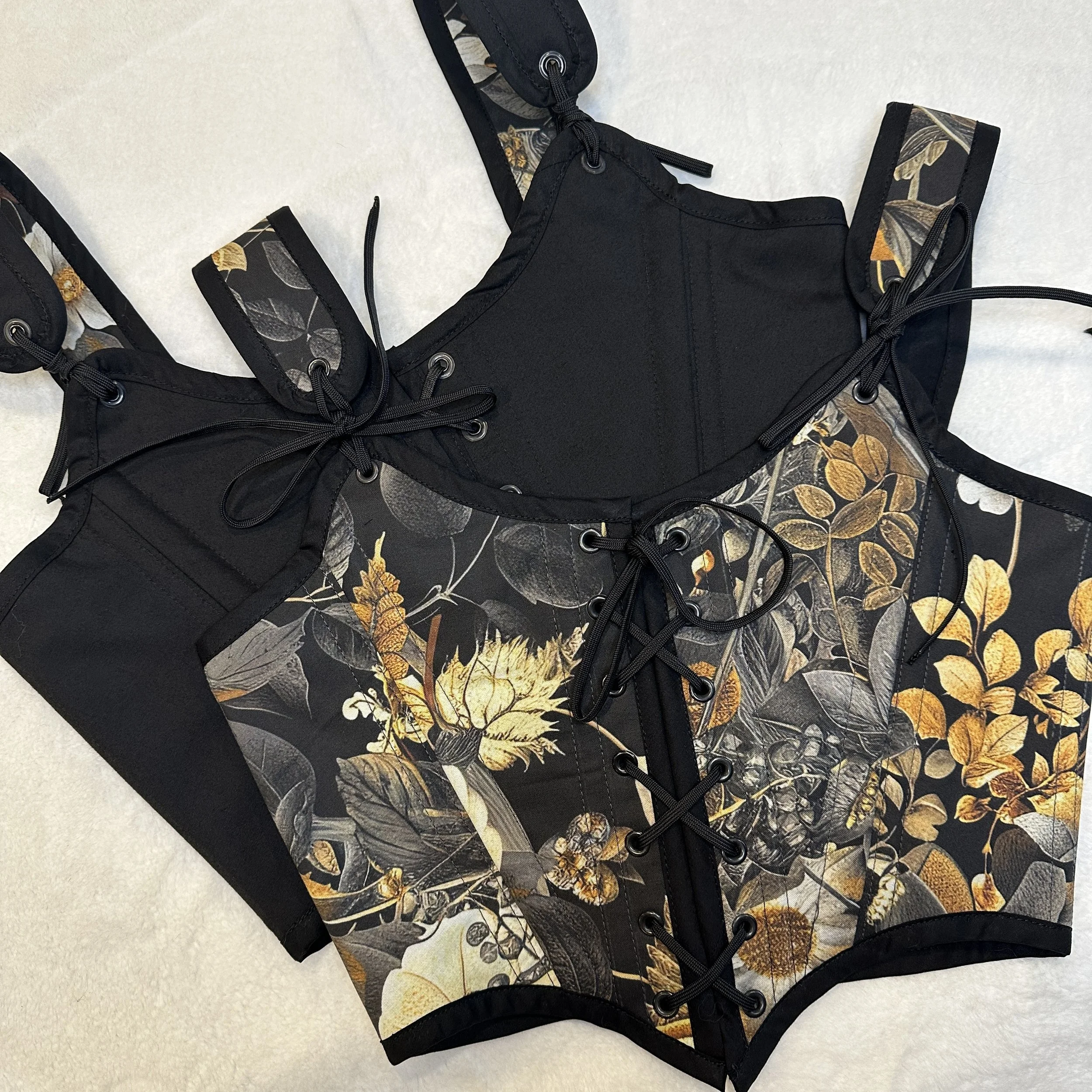 Bodice - Icarus & Black Reversible Bodice