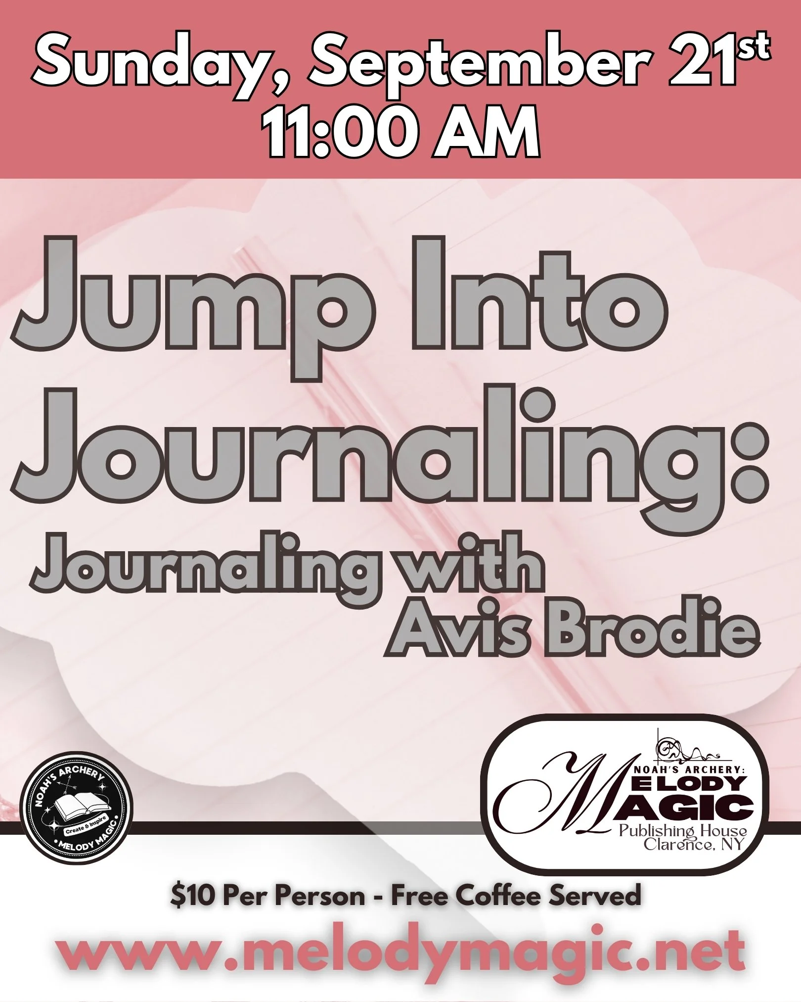 Jump Into Journaling with Avis Brodie