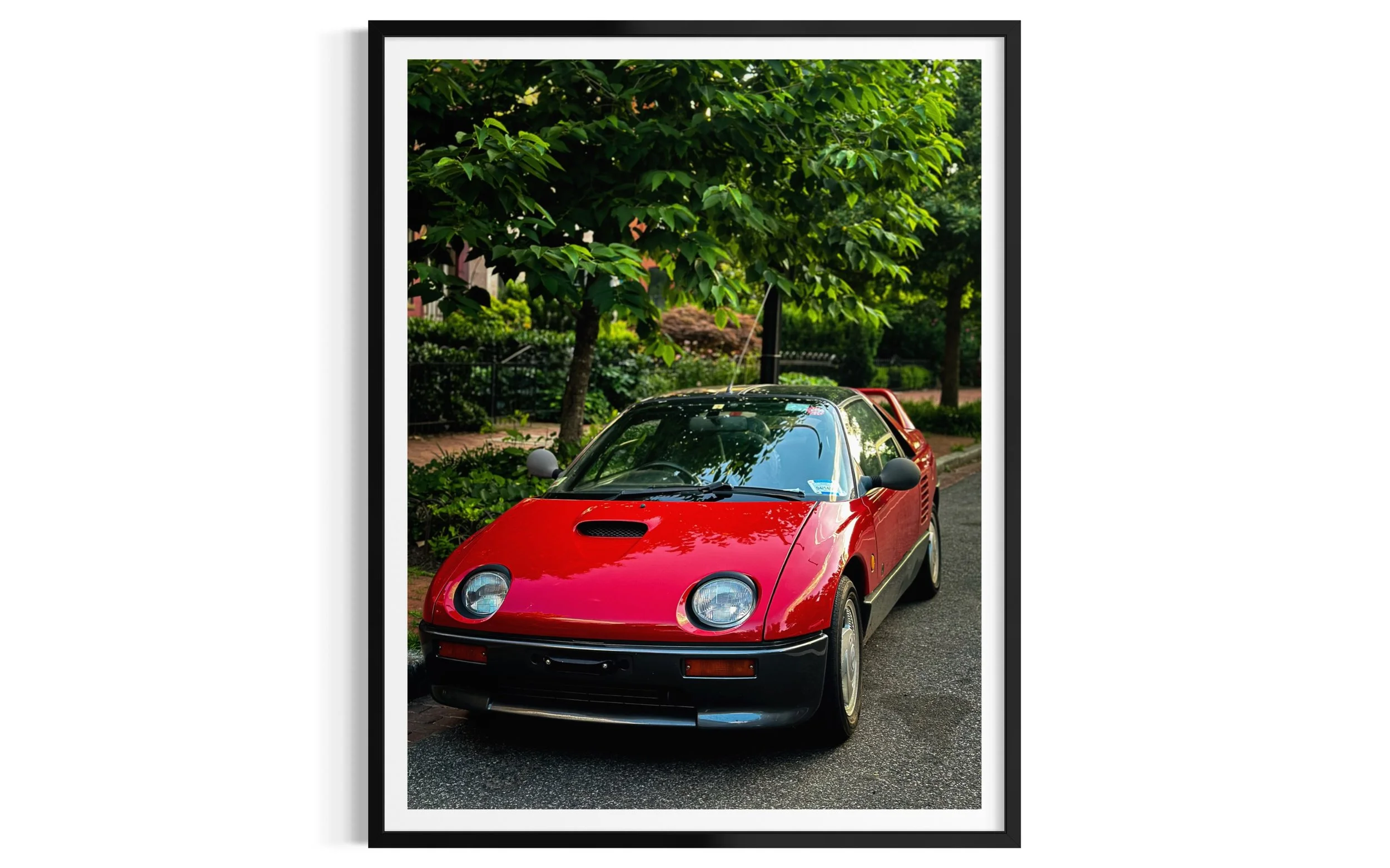 Classic Lines - Little Red Mazda