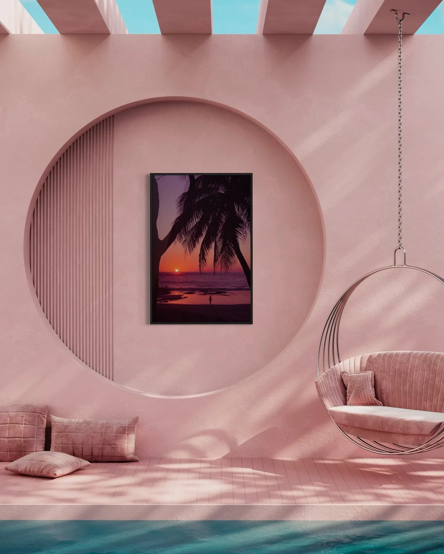 Sunset Dream - Costa Rica is part of the sunset series, focusing on light and horizon, this series captures sunsets in diverse landscapes. This is proof that nature understands color theory better than we ever could.

#SunsetArt #SunsetPhotography #F