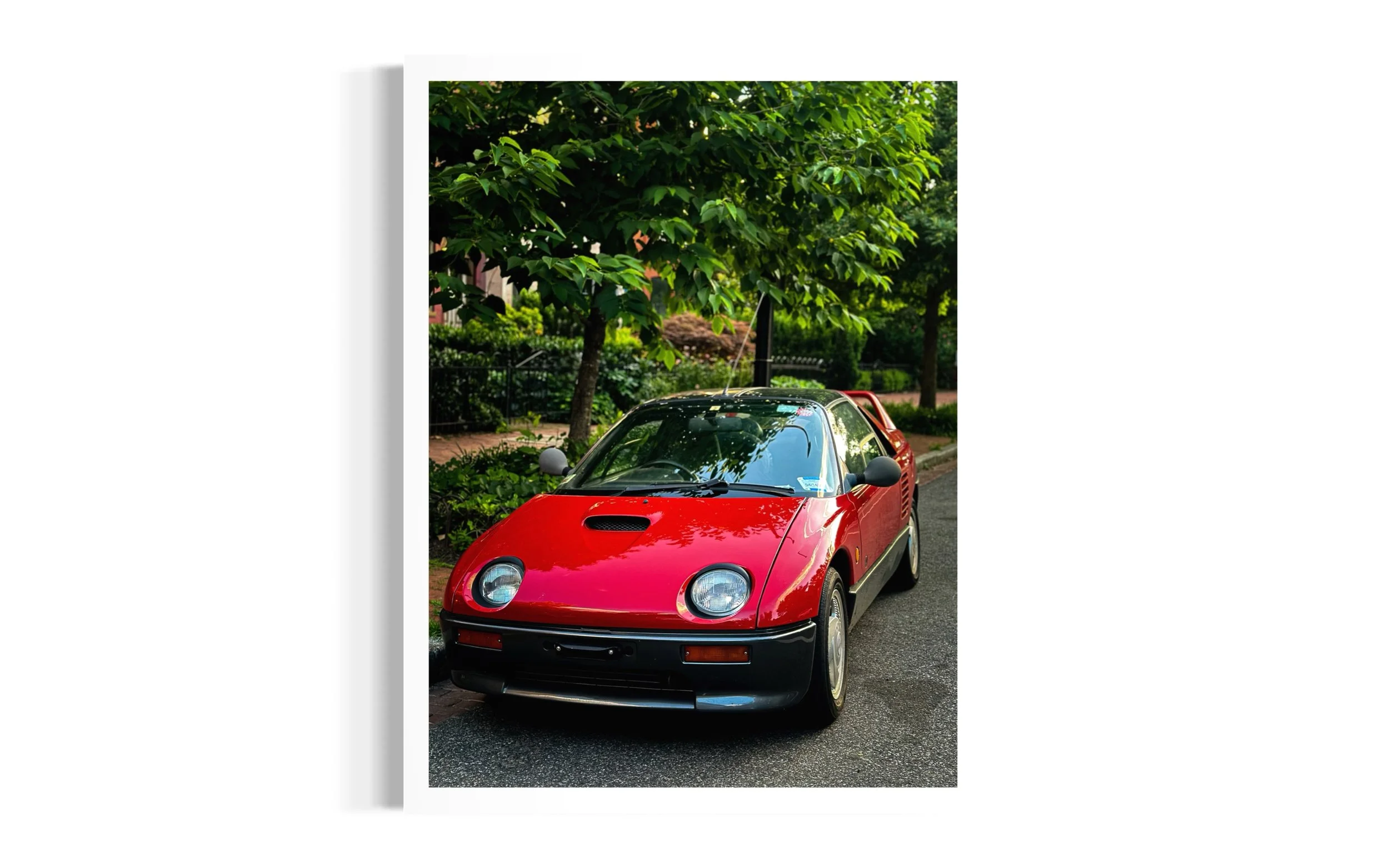 Classic Lines - Little Red Mazda