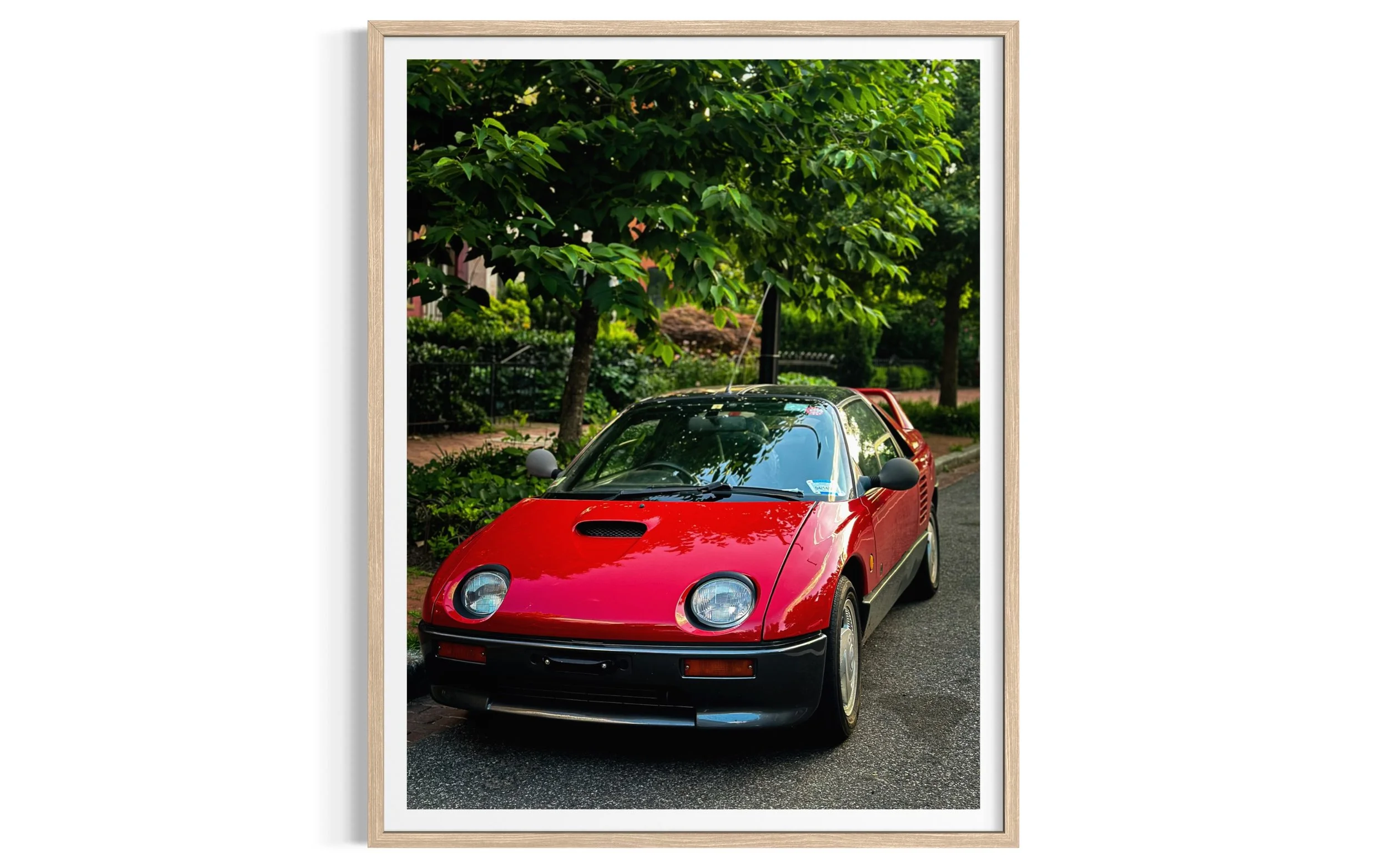 Classic Lines - Little Red Mazda