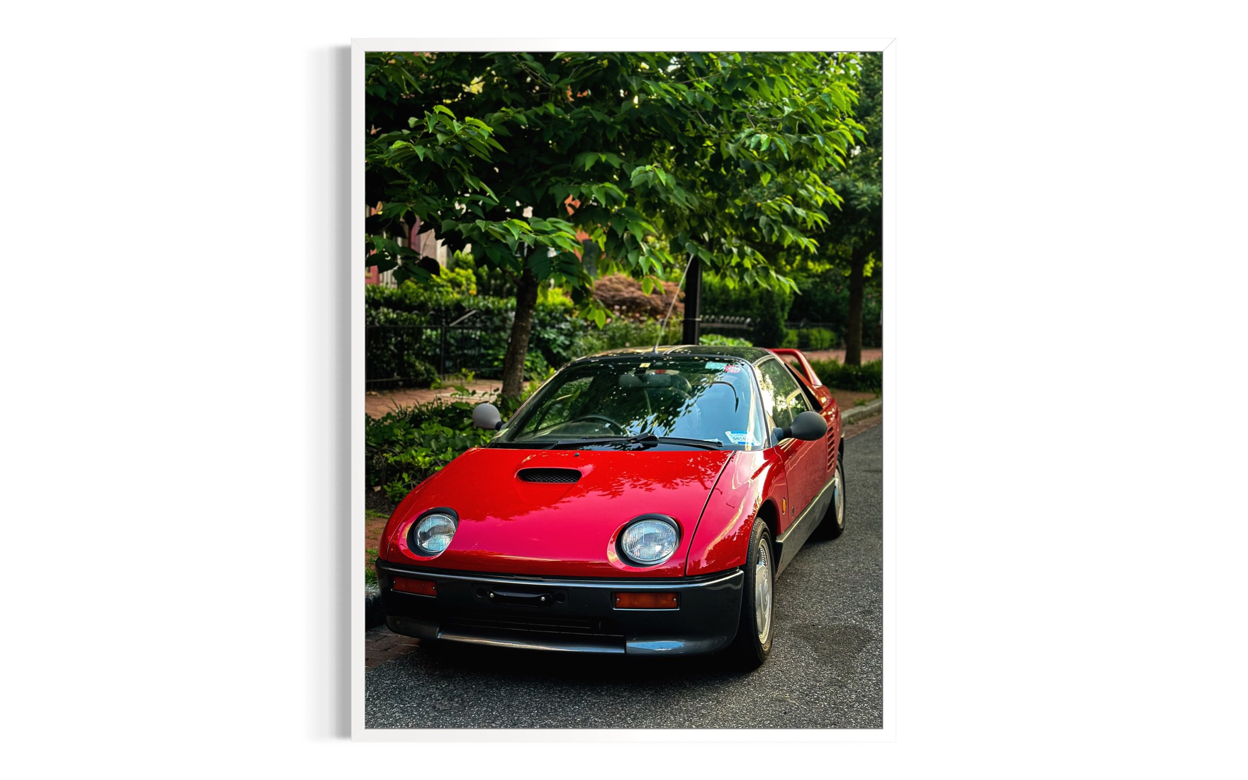Classic Lines - Little Red Mazda