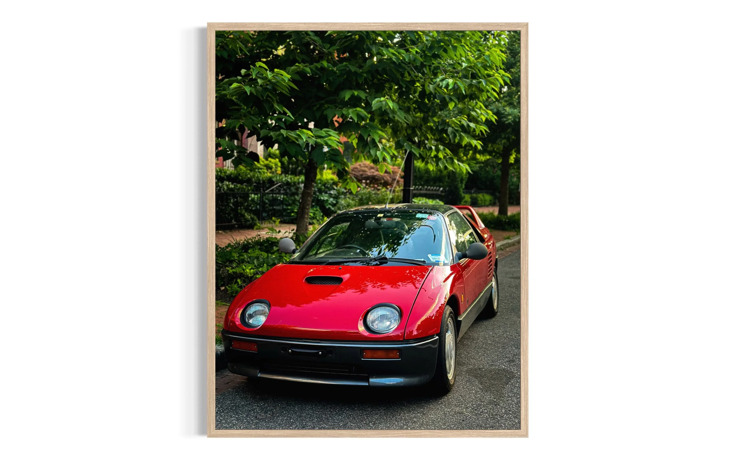 Classic Lines - Little Red Mazda