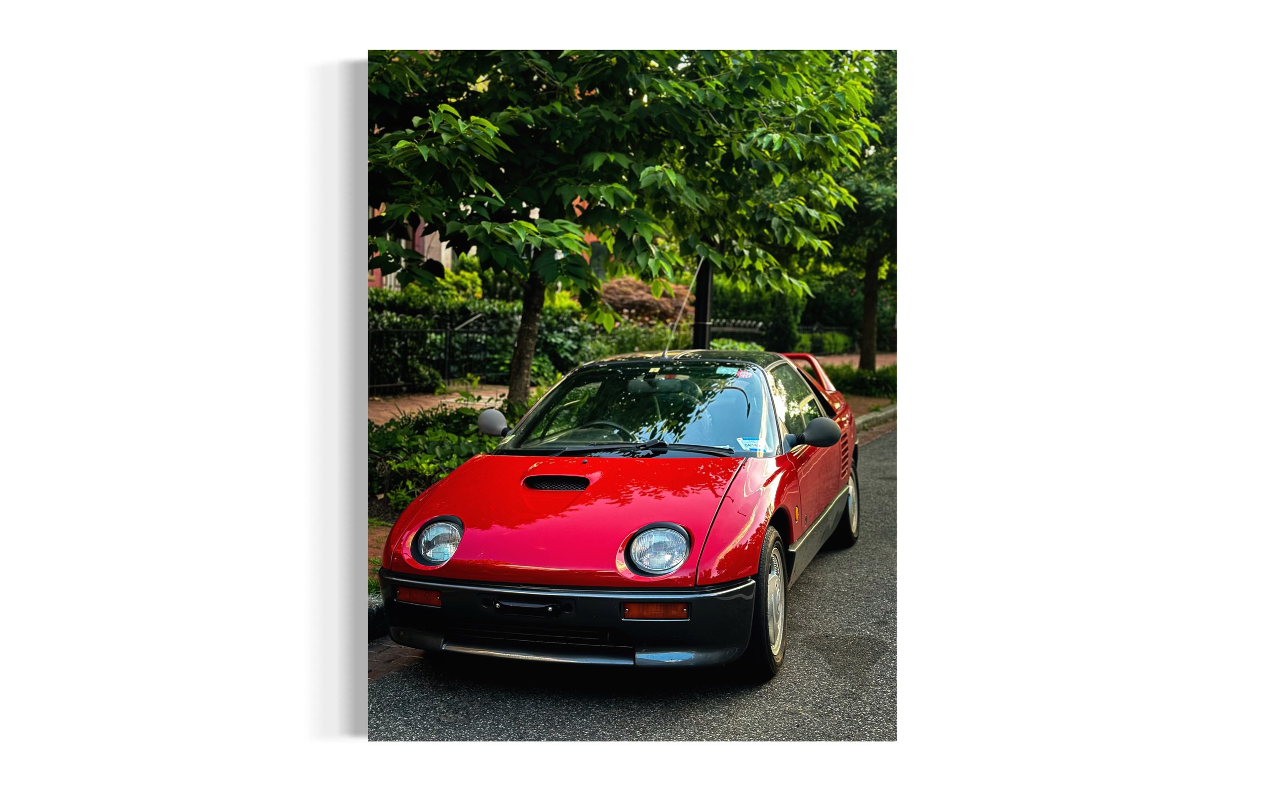 Classic Lines - Little Red Mazda