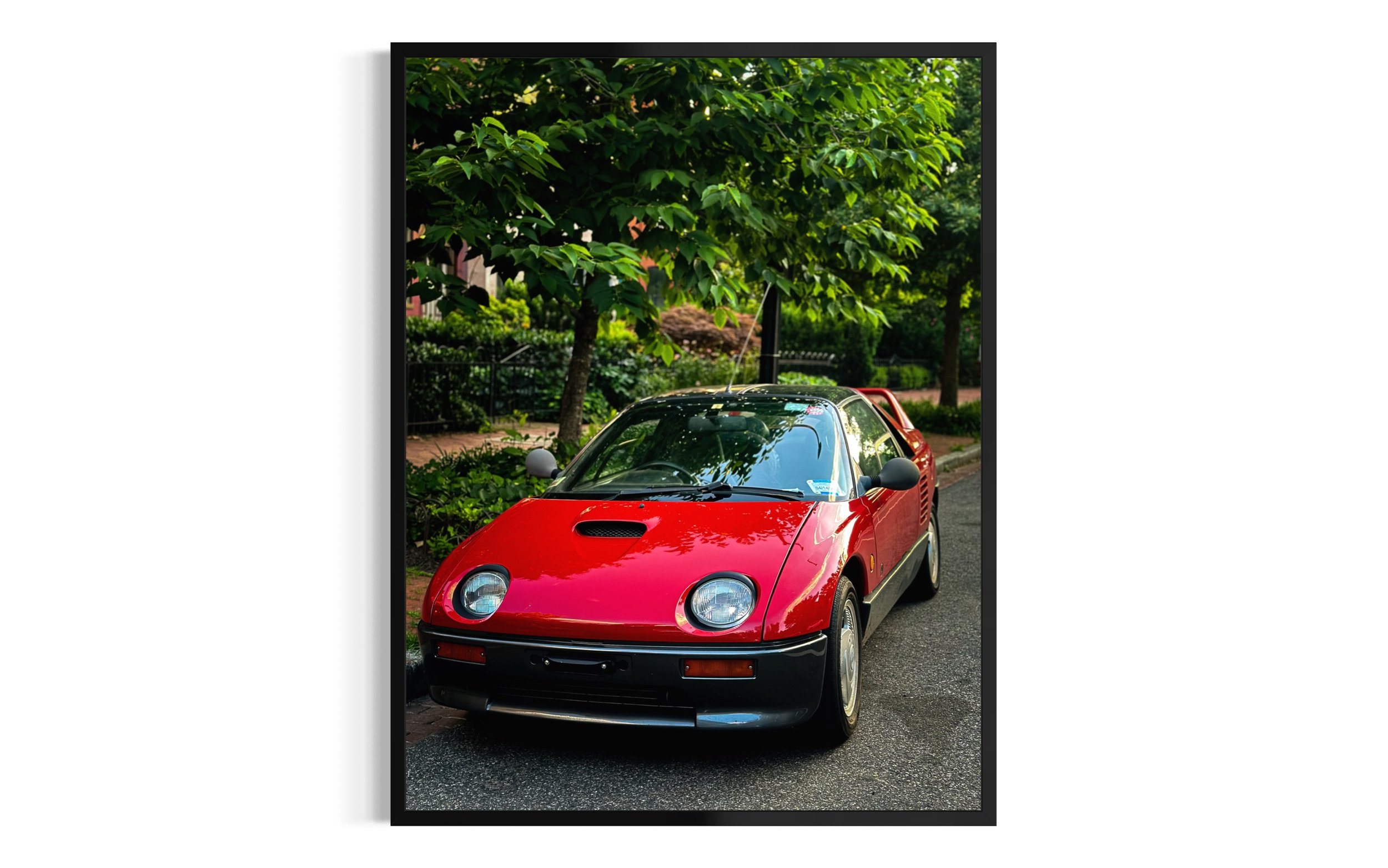 Classic Lines - Little Red Mazda