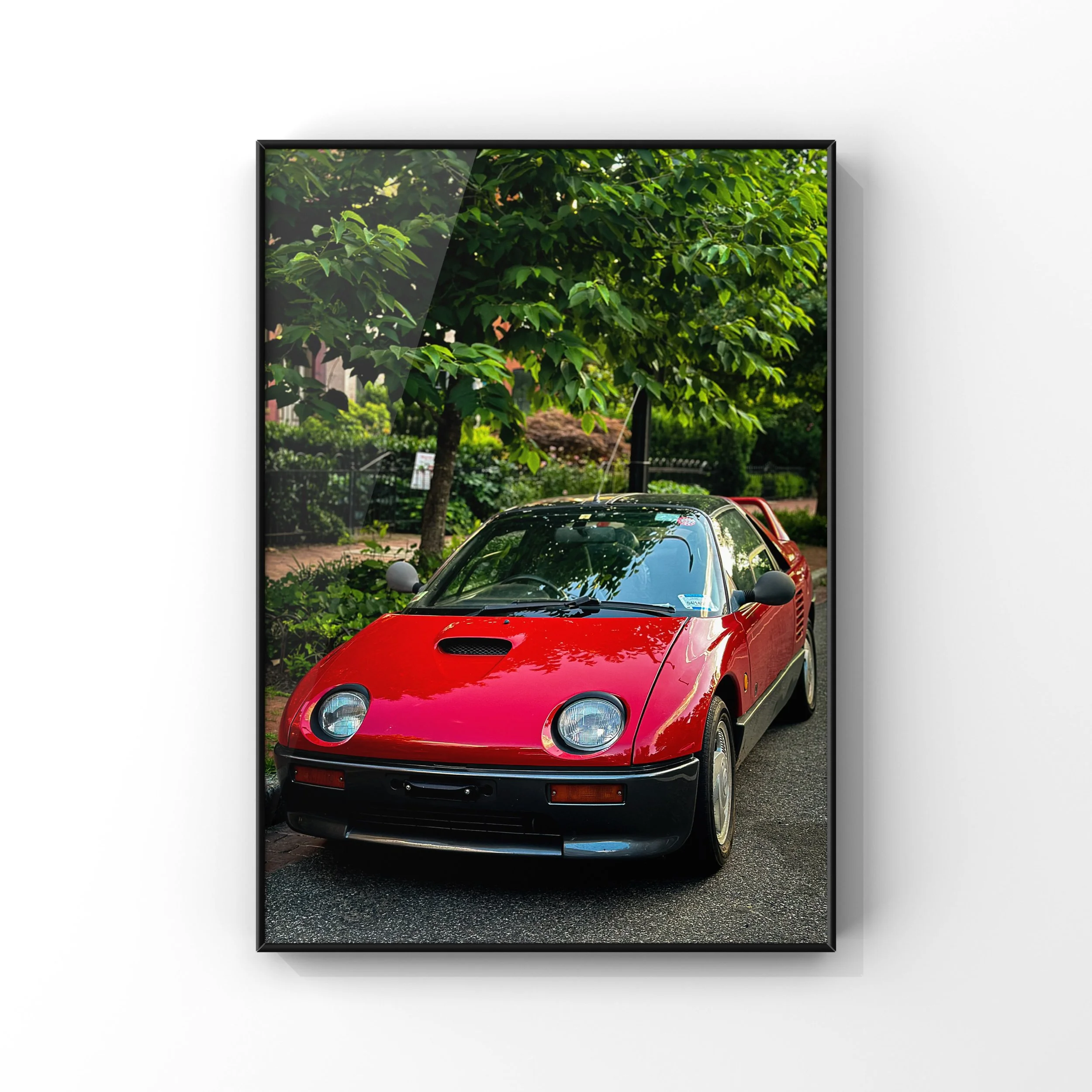 Classic Lines - Little Red Mazda