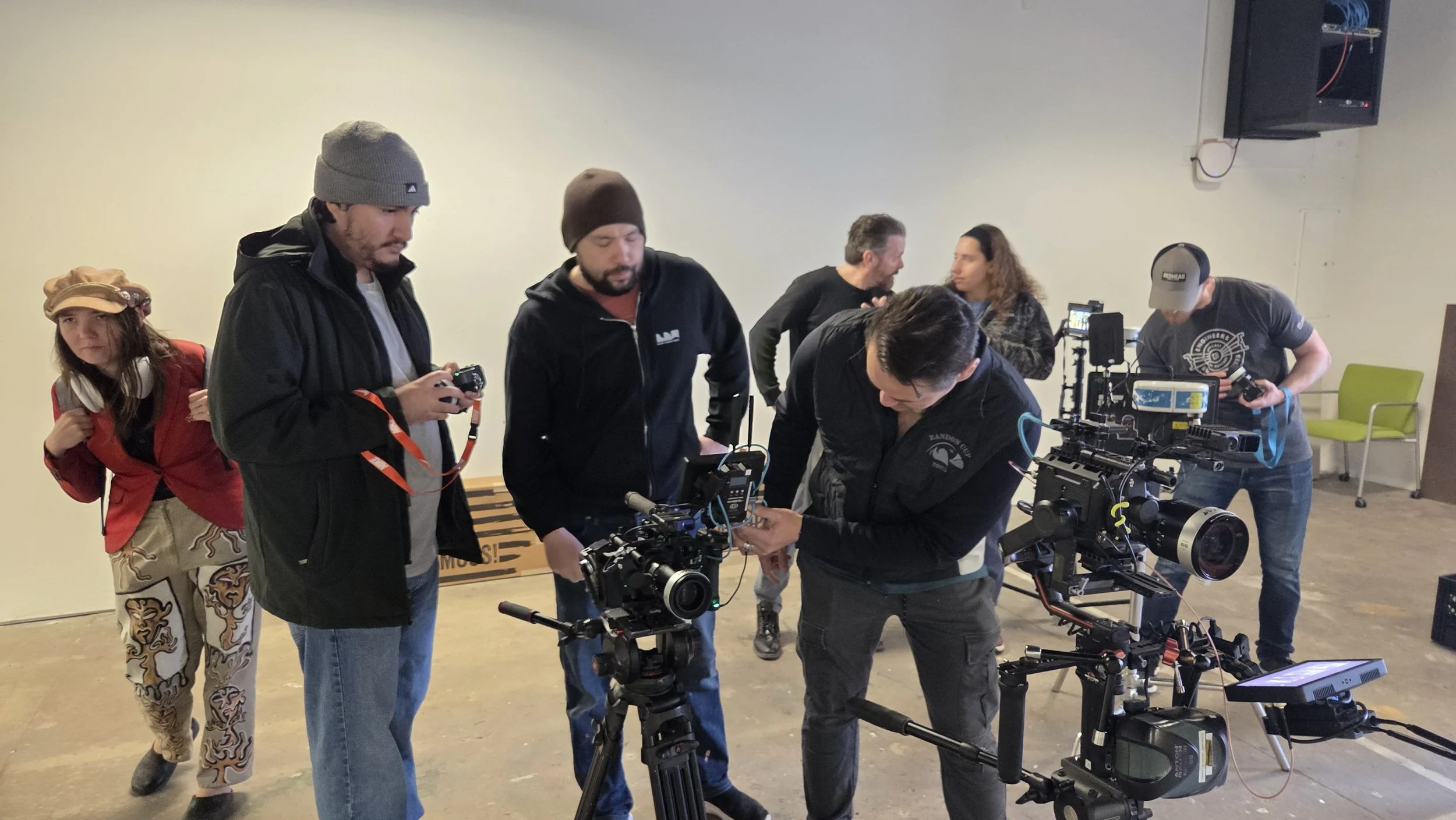 Filming Rehearsal with Kody Newton