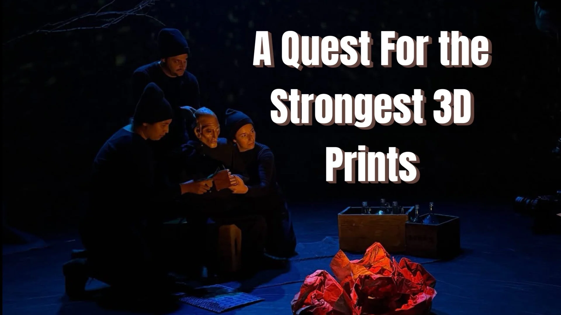 A Quest for the Strongest 3D print
