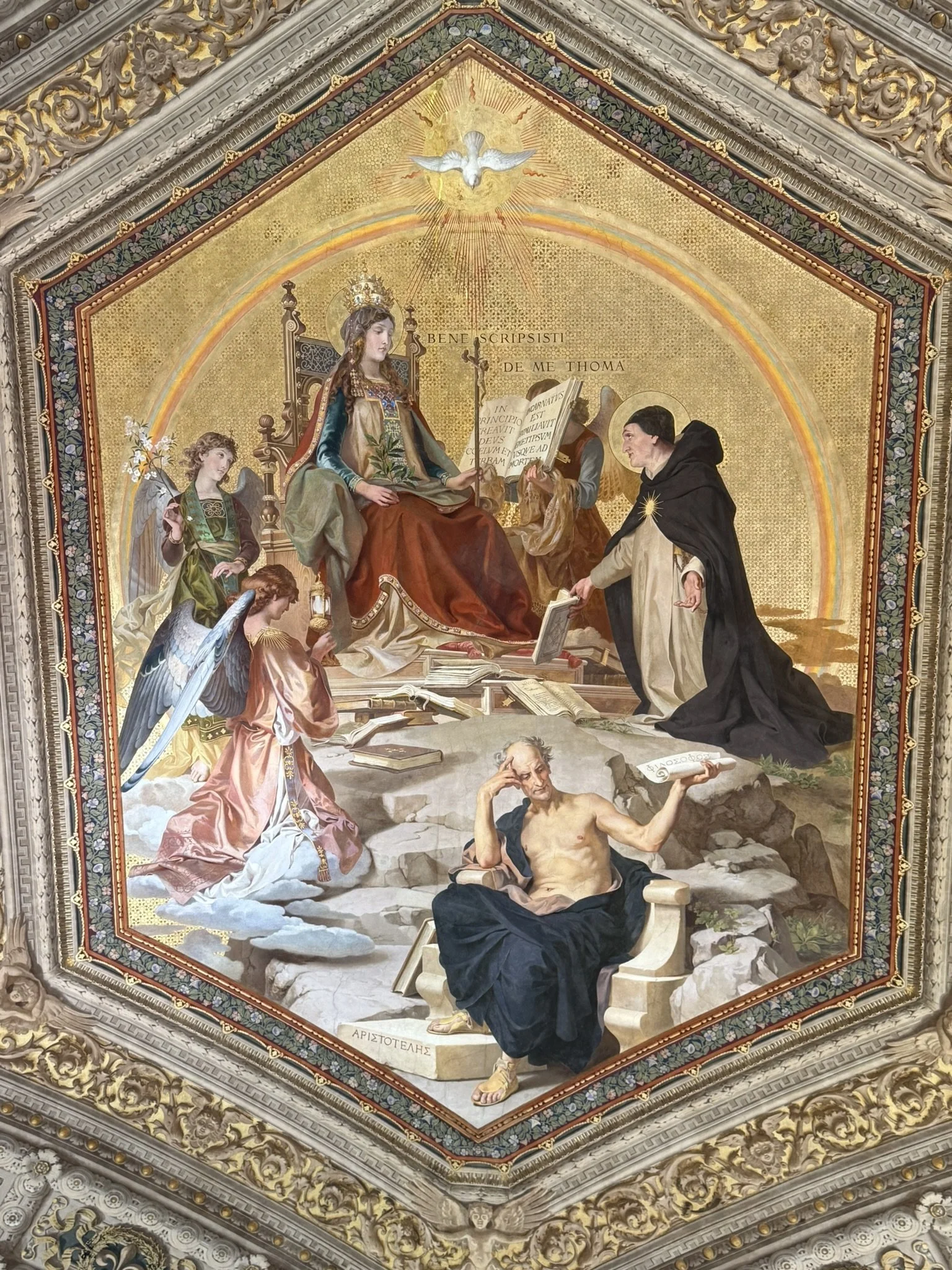 St. Thomas Aquinas in Gallery of the Candelabra