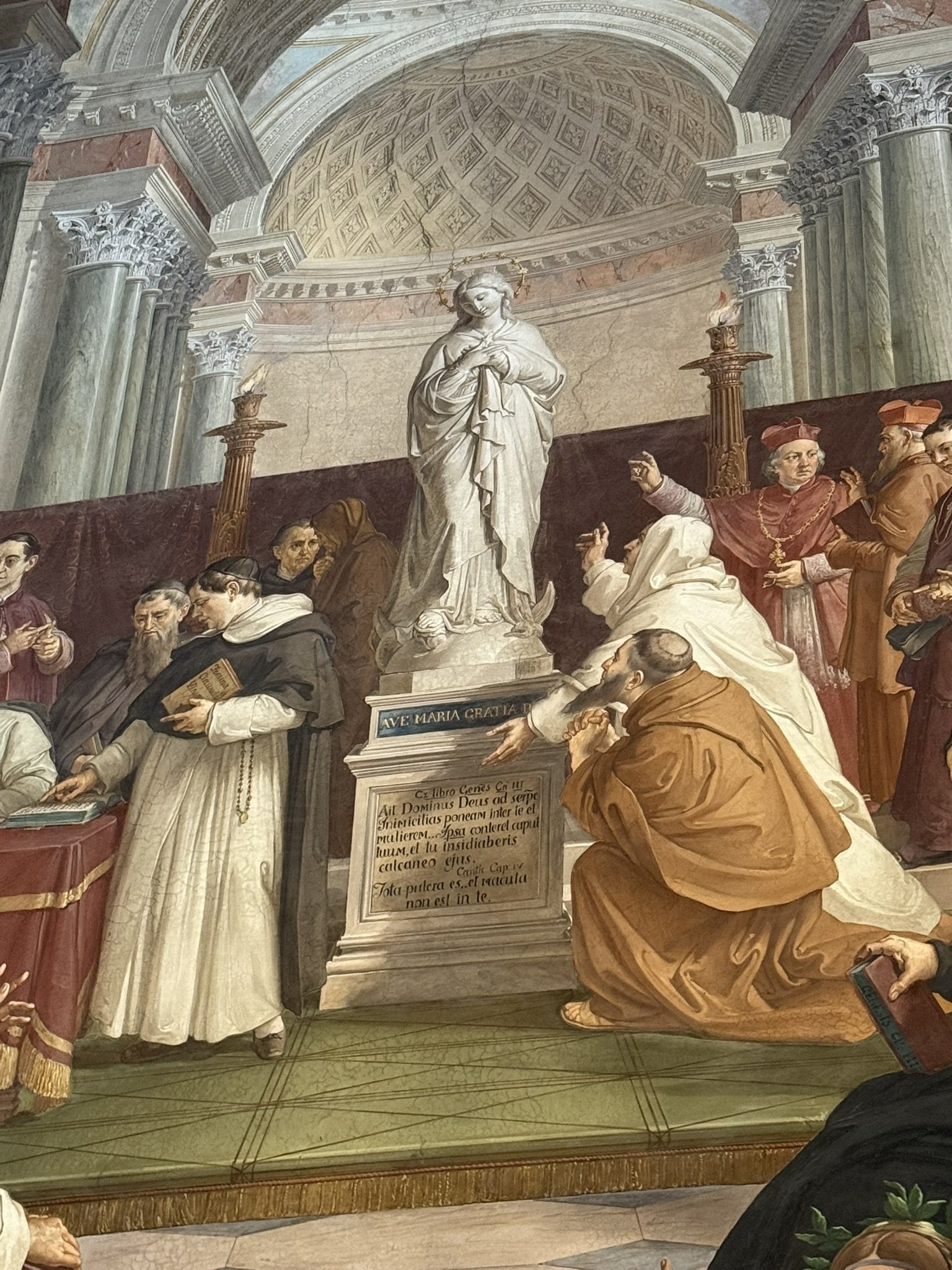 Discussion of the Dogma in St. Peter's Basilica