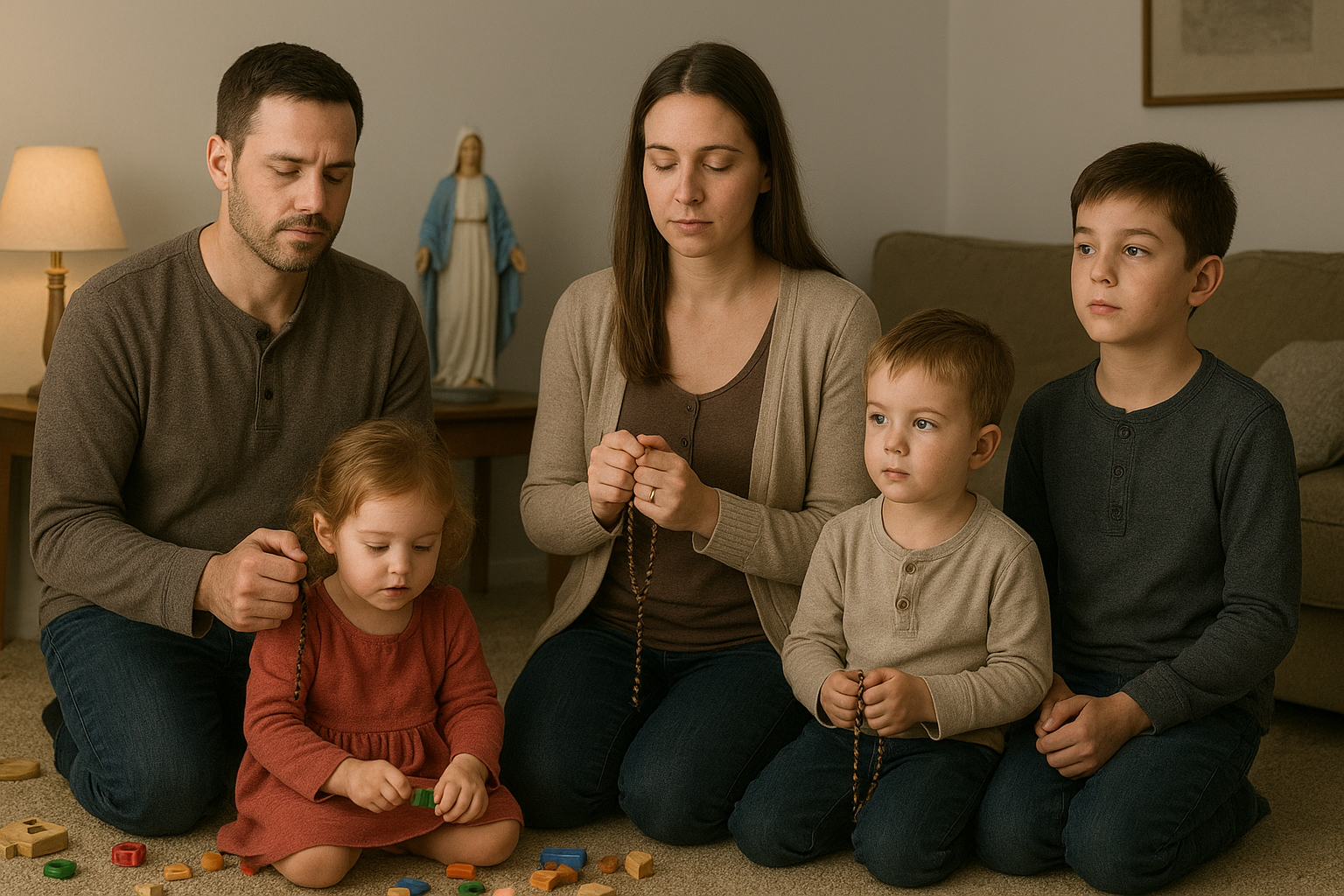 Praying the Rosary with Kids: One Small Step at a Time