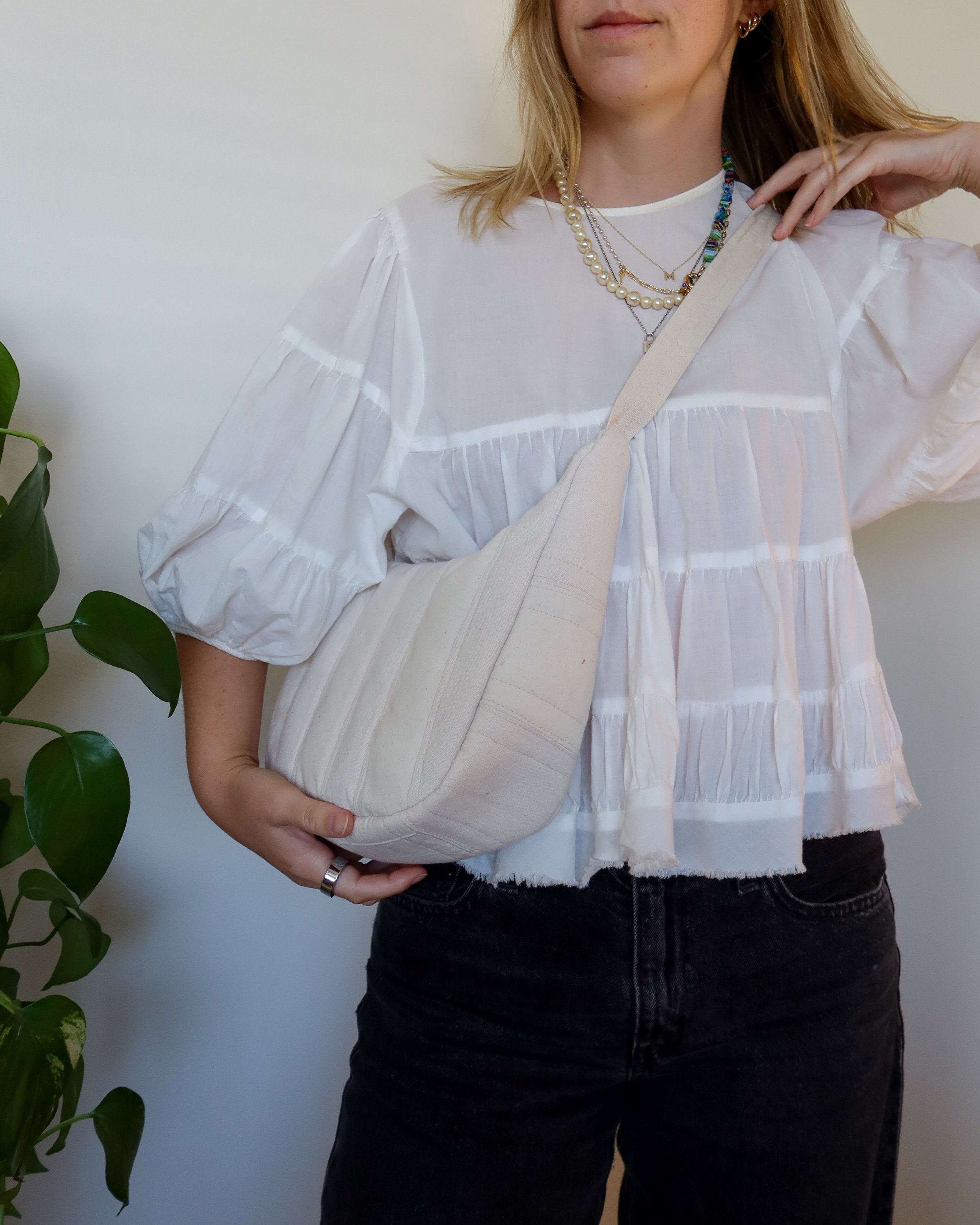 Striped Classic Bag