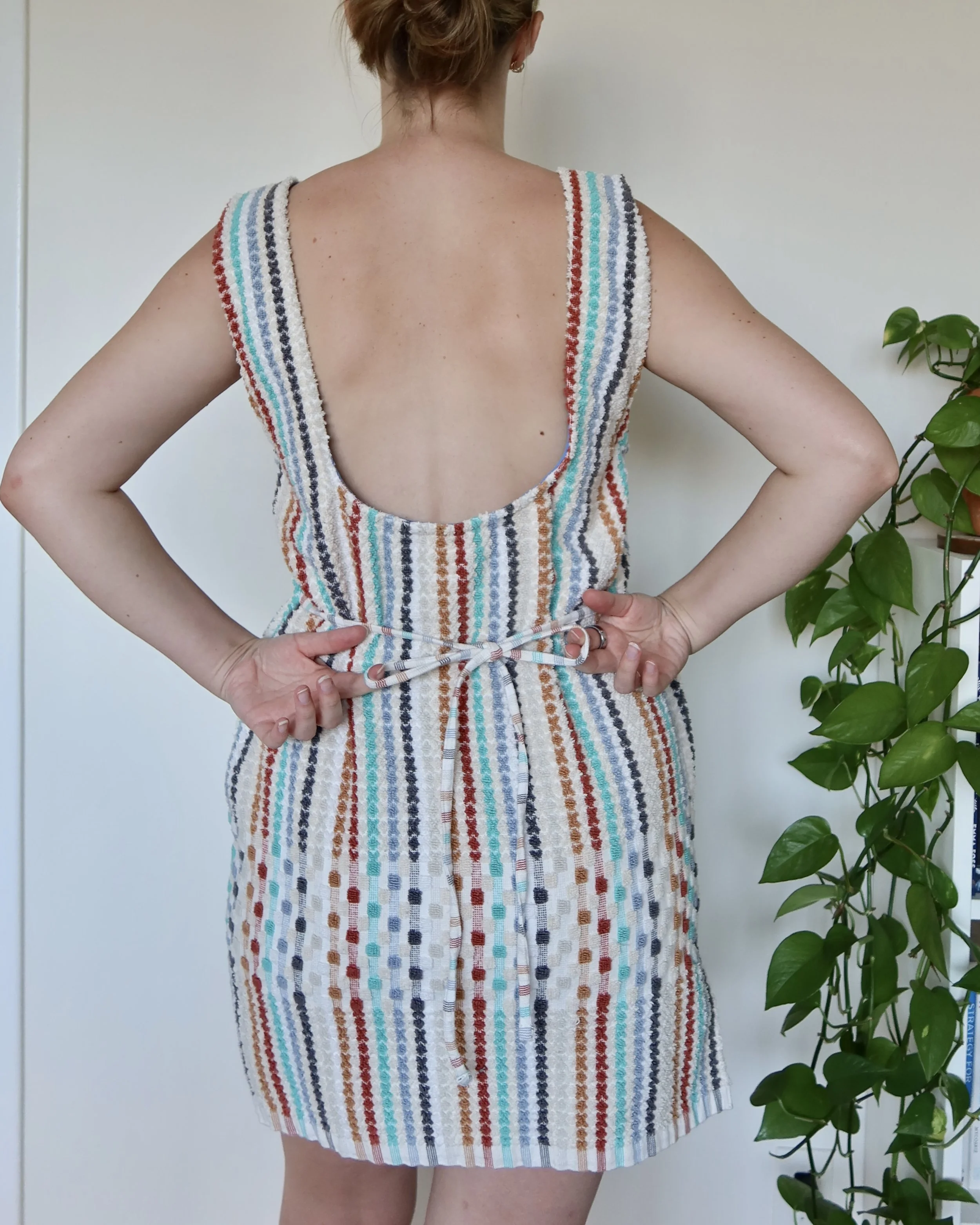 Striped Towel Dress (XS)