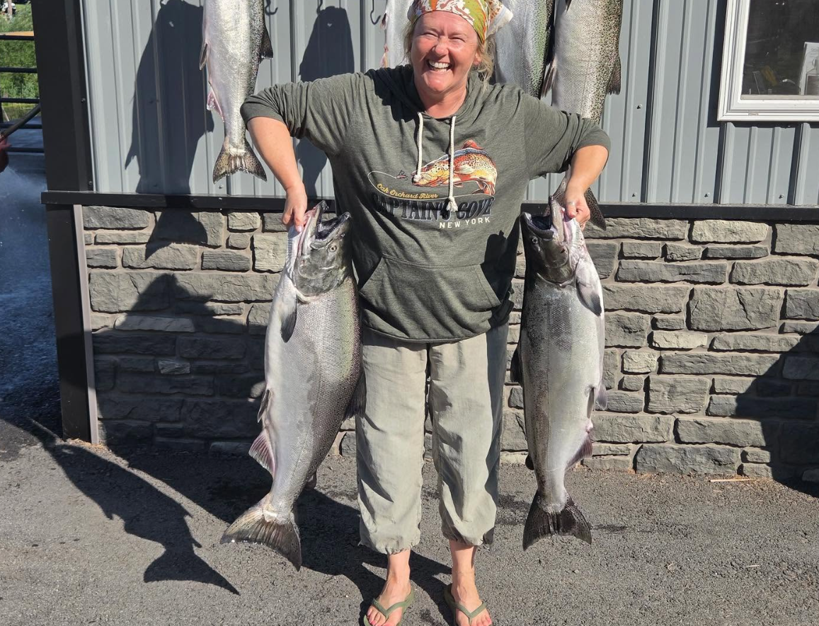 The shop carries bait, tackle, licenses and cold drinks, and the certified scale out back is an official LOC Derby weigh-in station.