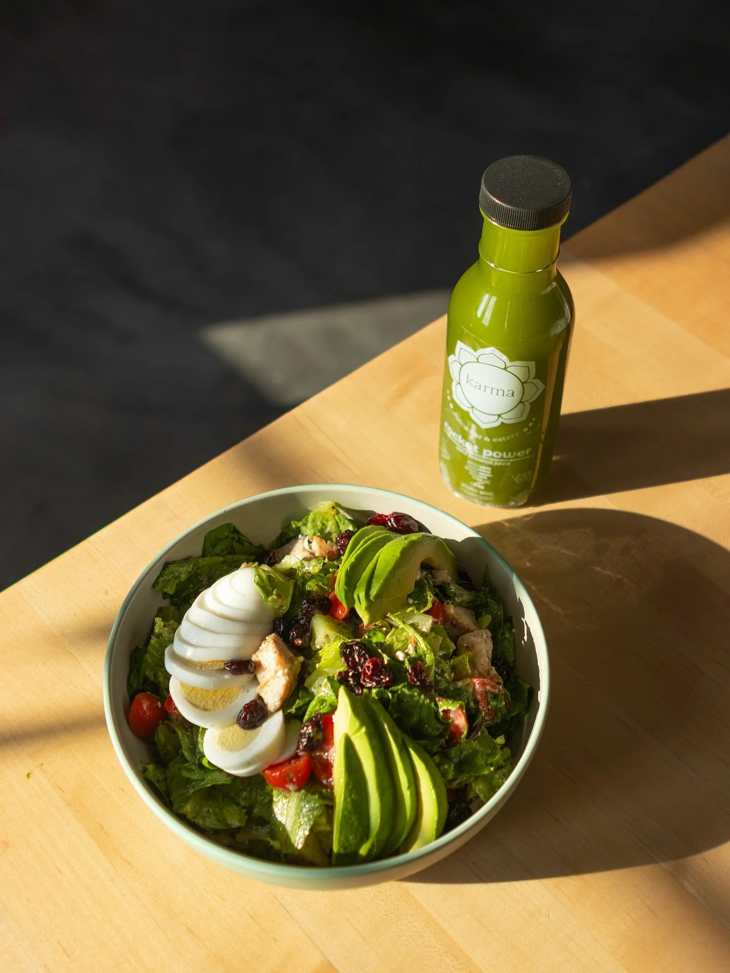 The karma cob salad + rocket power = 🤌
Come get yours!!