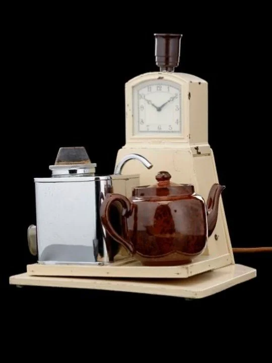 🎛️ 30 Days of Obsolete Machines &mdash; Day 10: The Teasmade

The Teasmade took off in 1930s Britain, right when the country decided people deserved tea the moment they opened their eyes.
Engineers merged an alarm clock with a water boiler and calle
