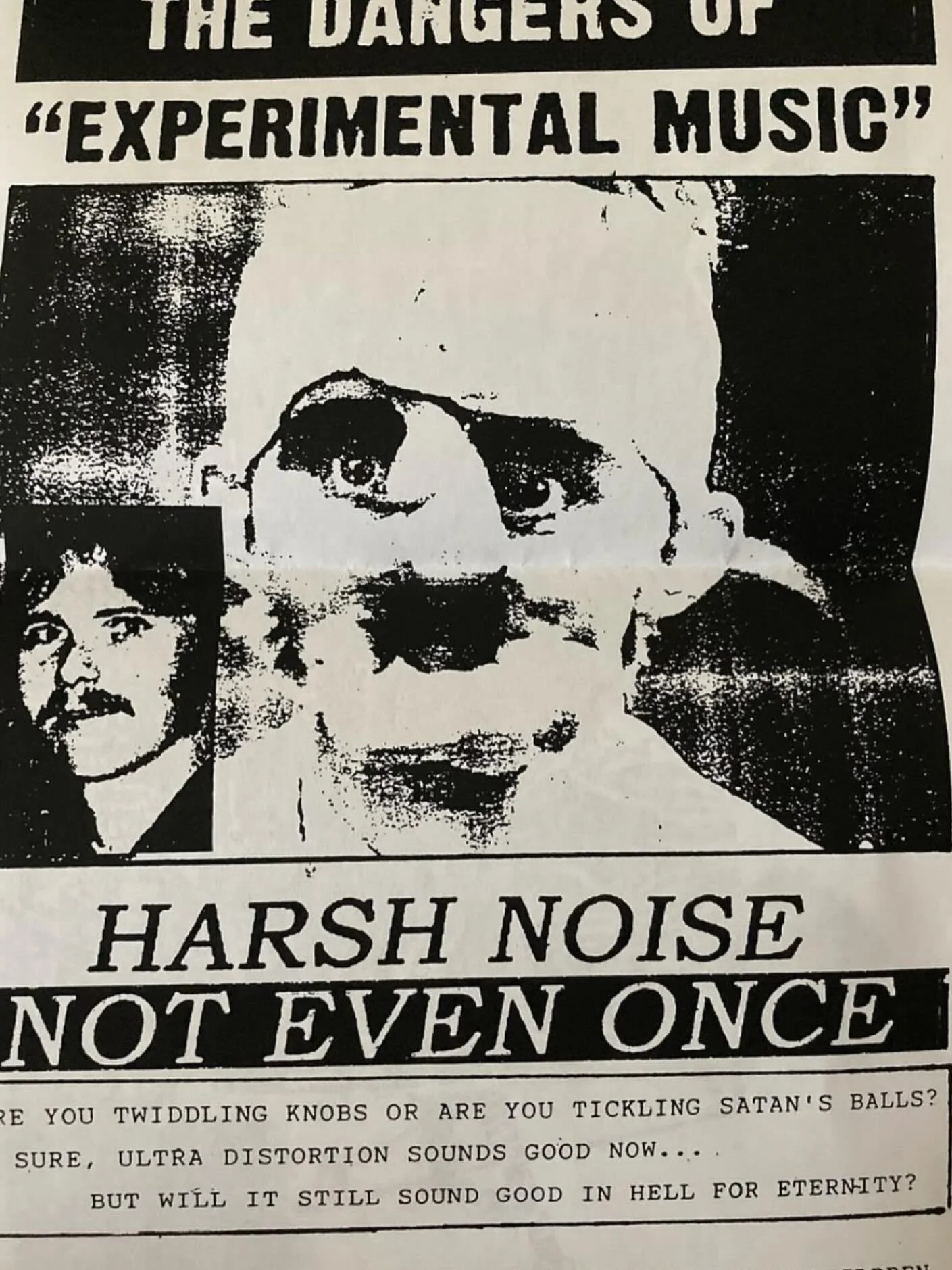 Been sayin this for years
#experimentalmusic #noise #NurseWithWound #substatikrecordings #devilsballs