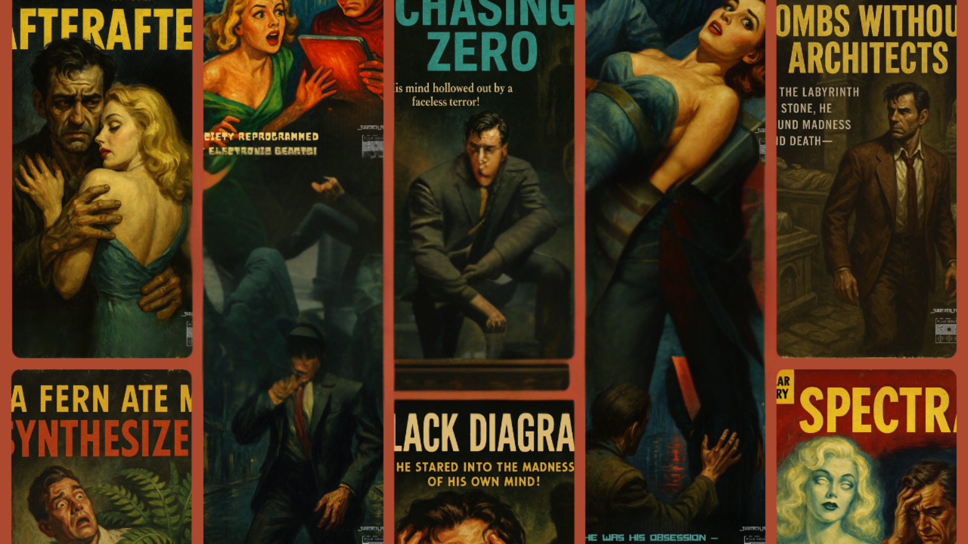 Archive Drop: Flux Hound — Demolished Man Pulp Covers