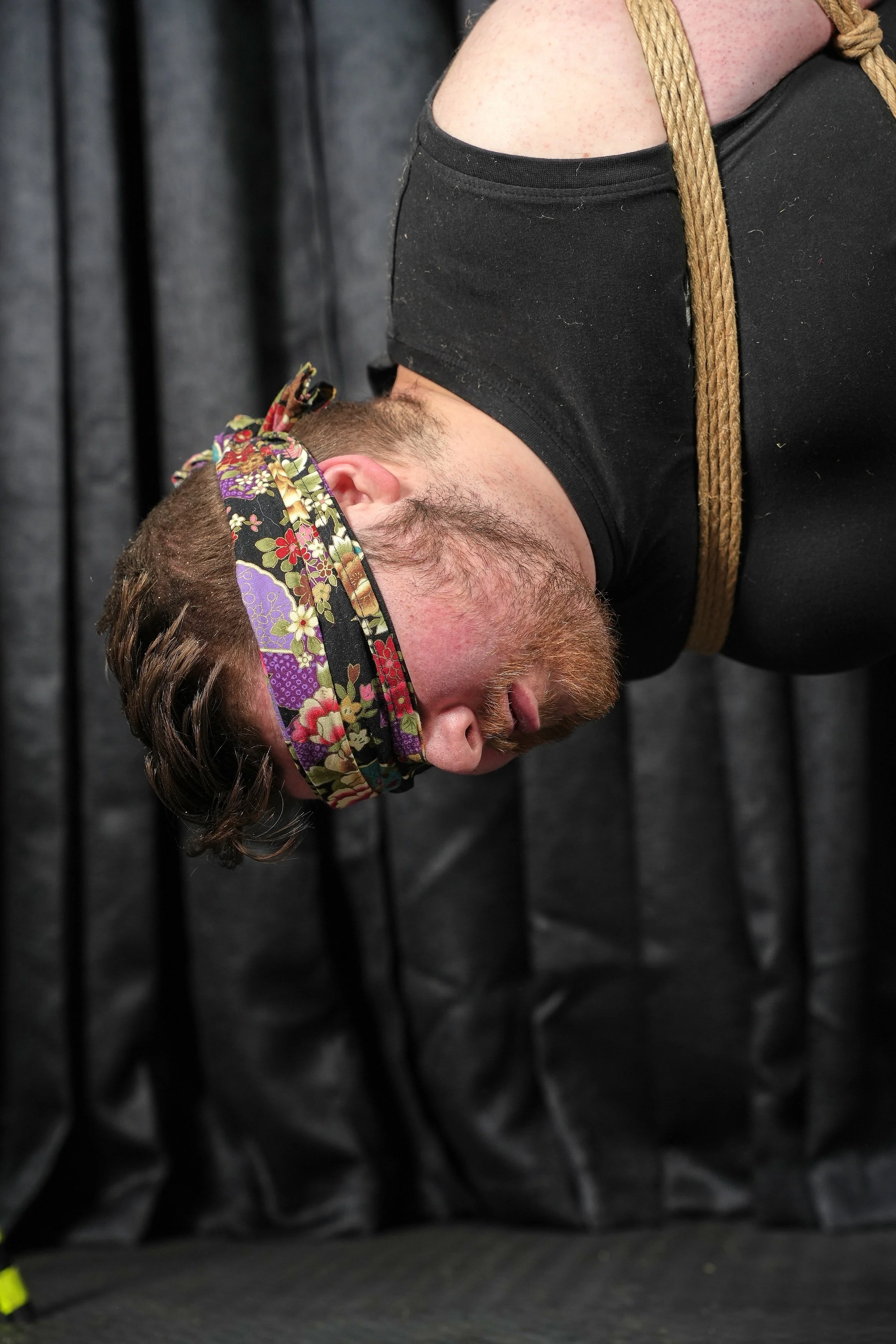 © Shibari Lounge / The Shibari Shop – male rope jam in Sakunawa in action. Not for reproduction..jpg