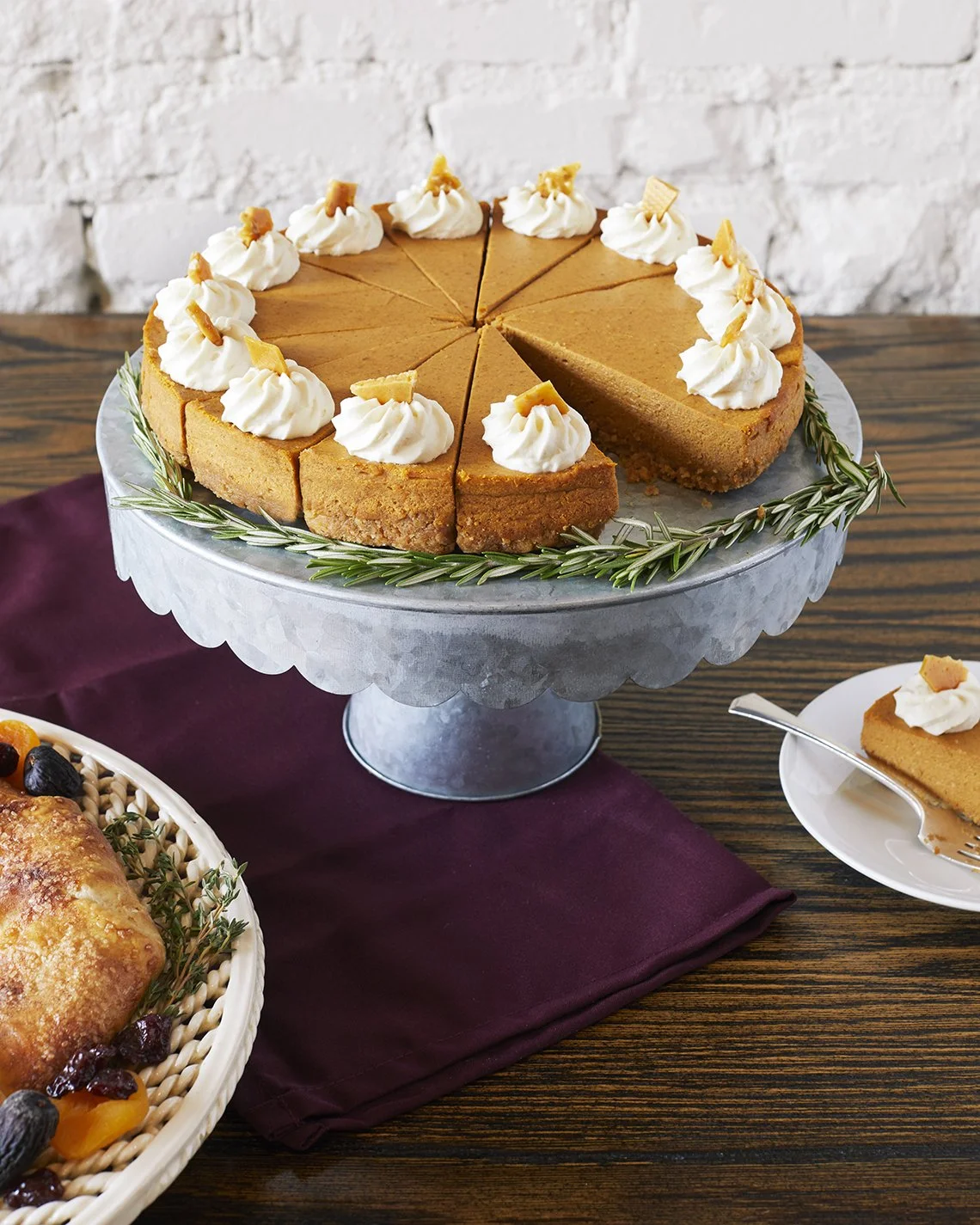 Broders' Catering Seasonal Cheesecake Wedding Cake Minneapolis