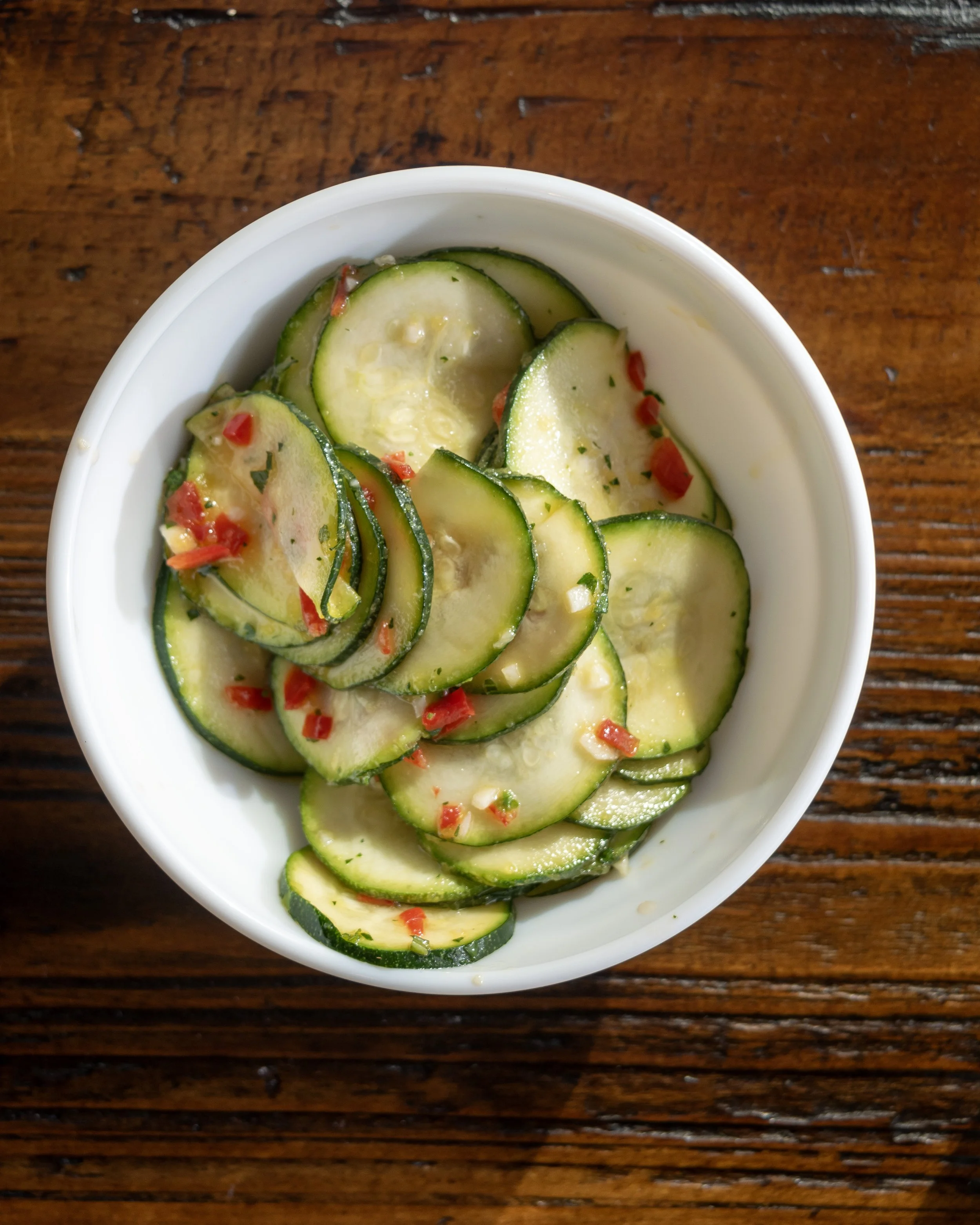 Marinated Zucchini