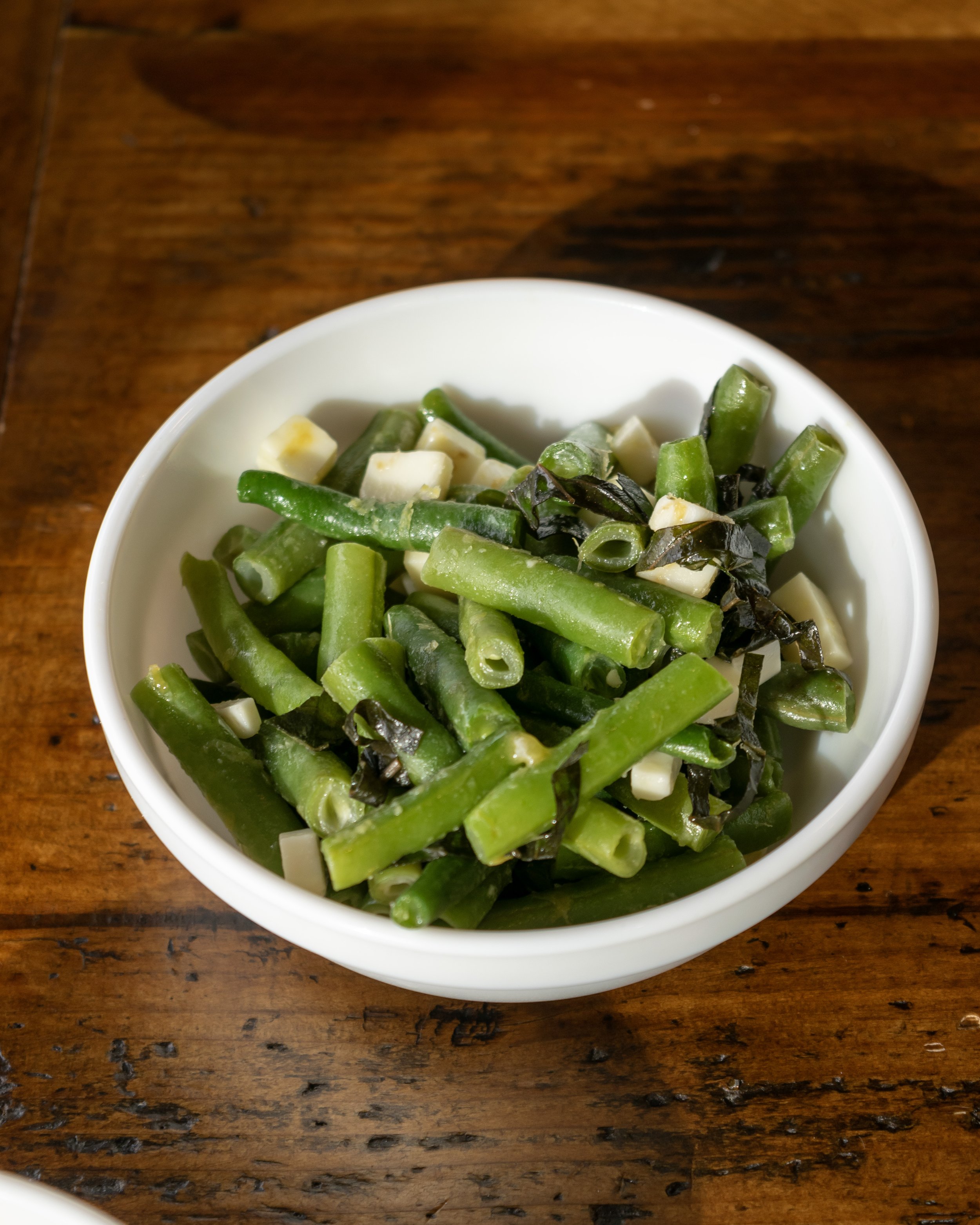 Green Beans &amp; Pecorino