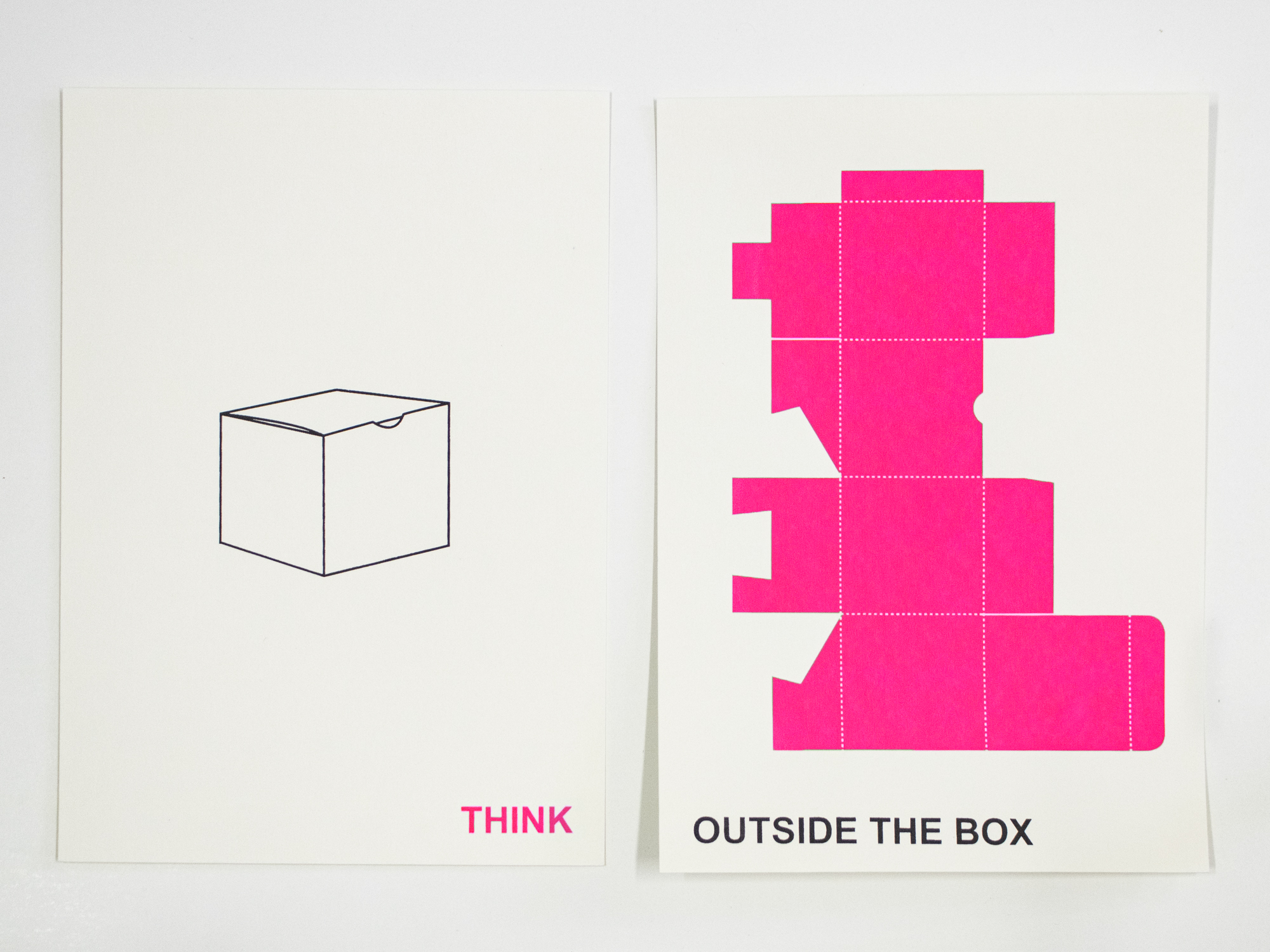 THINK PRINT (NEON PINK)