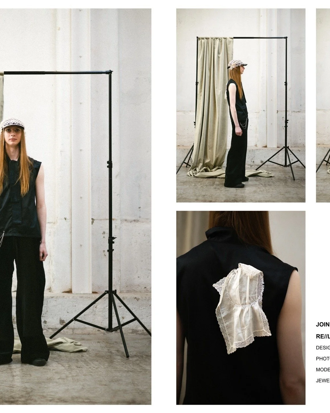 Tilbakeblikk - Join the Circle - look 6
Design: @elinemed , photo: @thorskanoy , modell: @mathias_heldahl 
Smykker: @krisomy_jewelry 
@nydalenfabrikker 

 #slowfashion #redressingoslo #lovedclotheslast 
@fashrevnorway