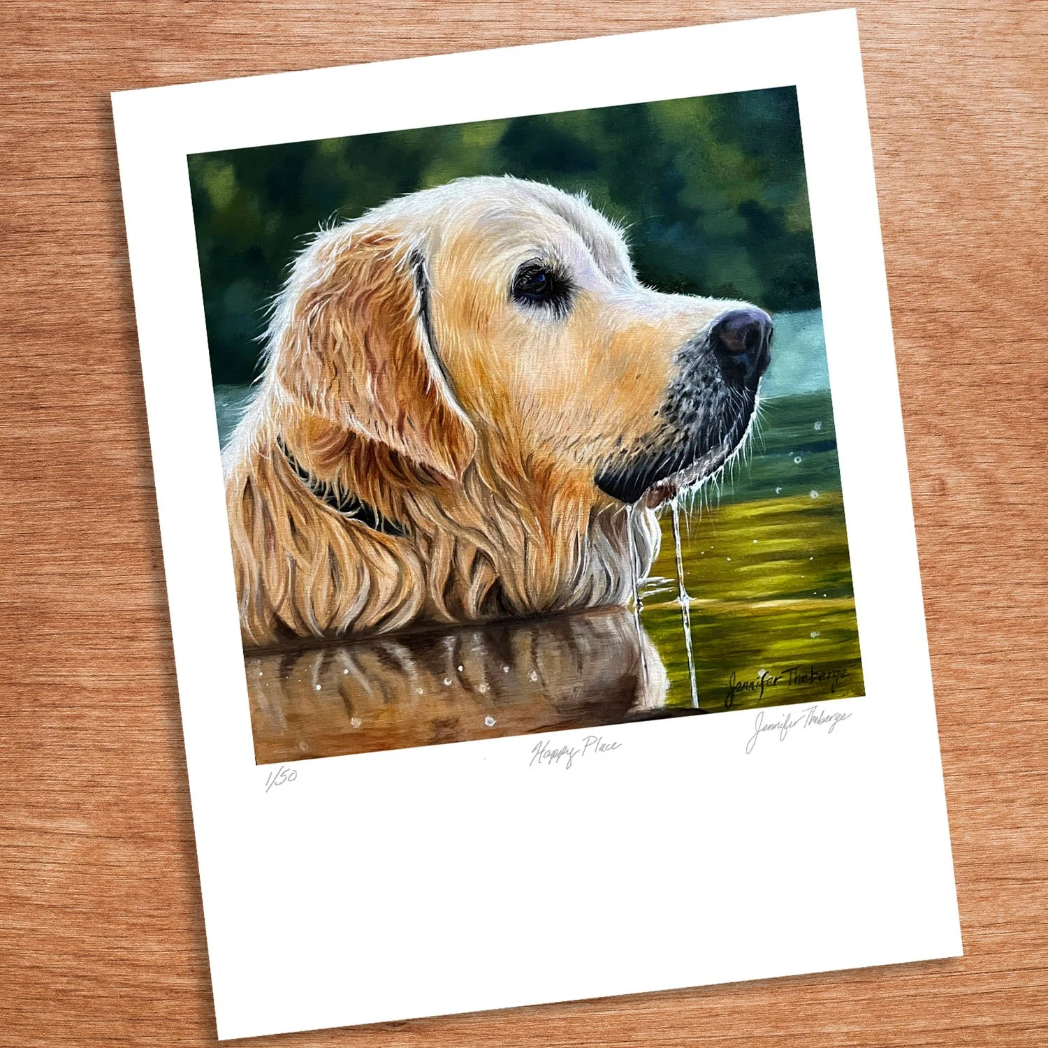 "Happy Place" - 11" x 14" Giclee Art Print