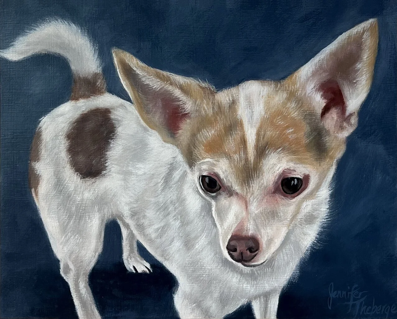 Alex, 10" x 8", Wood Panel
