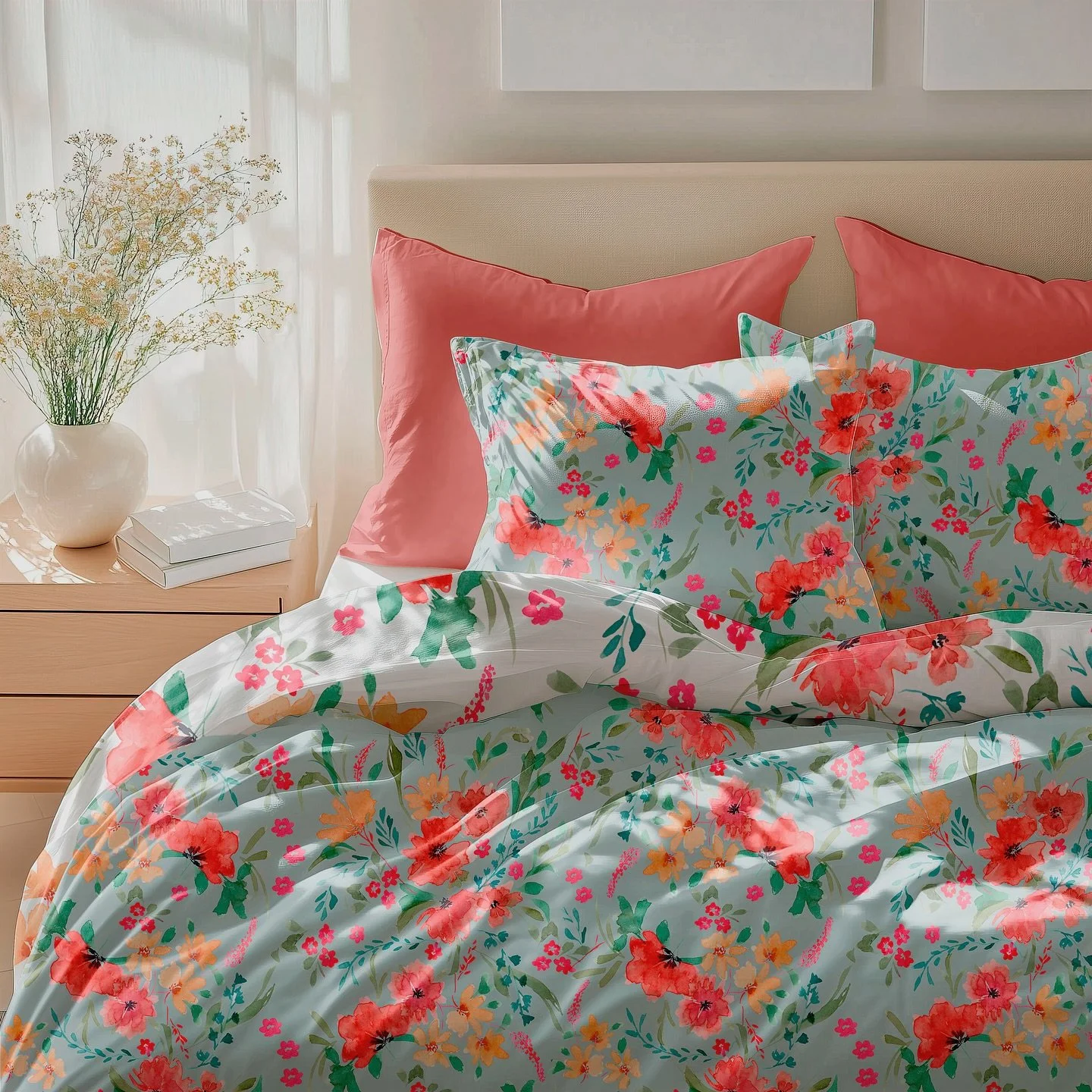 Que no se note que ha llegado el oto&ntilde;o.

Que siga vibrando el verano. 

Estampado de flores @milagros_espinos 🩵

#patterndesign #flowersinbloom #dise&ntilde;ohogar #estampafloral #unespinos #algobonitohaydentro #artforsale