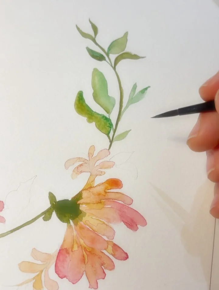 Procesos de madreselva 🌿 

Acuarela - Rapport - Mockup.

#watercolour #patternmaking #patternart #estampasflorales  #unespinos #algobonitohaydentro #arttextile #patternhome #hogar