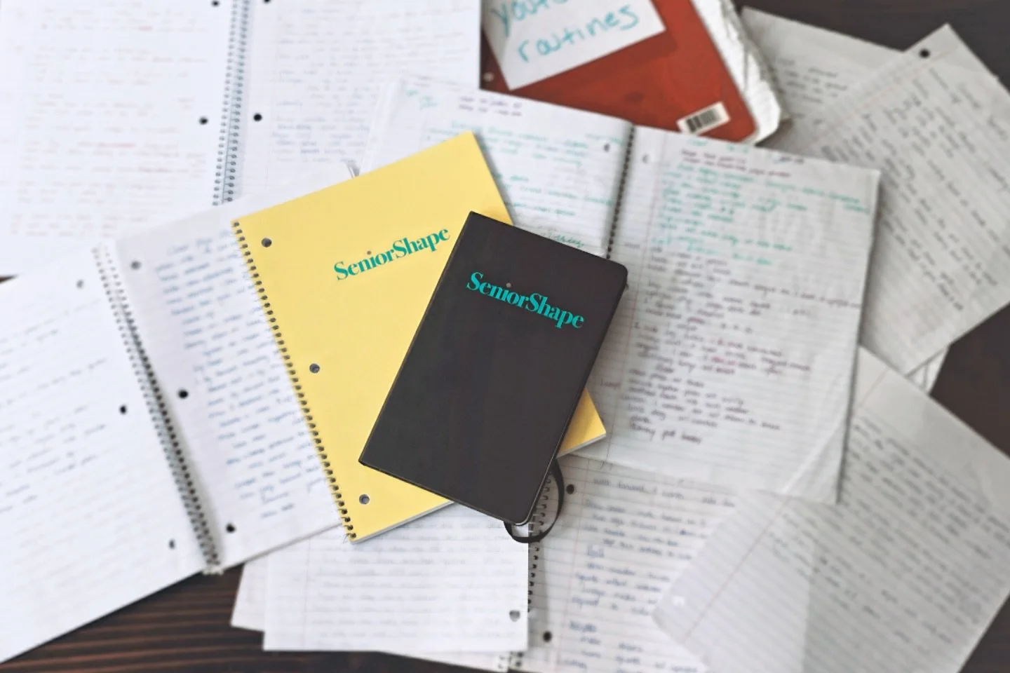 Nothing like a fresh notebook to inspire fresh ideas!  Got an idea for a workout? Let&rsquo;s hear it! 👇 🤩💡
.
.
.
#senior #seniorfitness #health #happy #planning #notebook #strength #fitness #seniorshape #workout