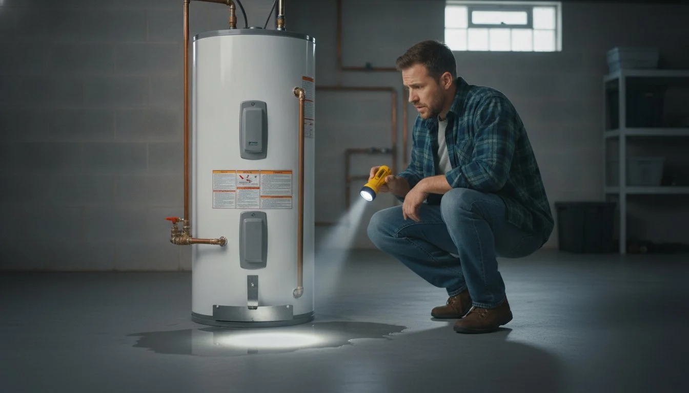 Water Heater Leaking from the Bottom? Causes and Solutions for MN Homeowners