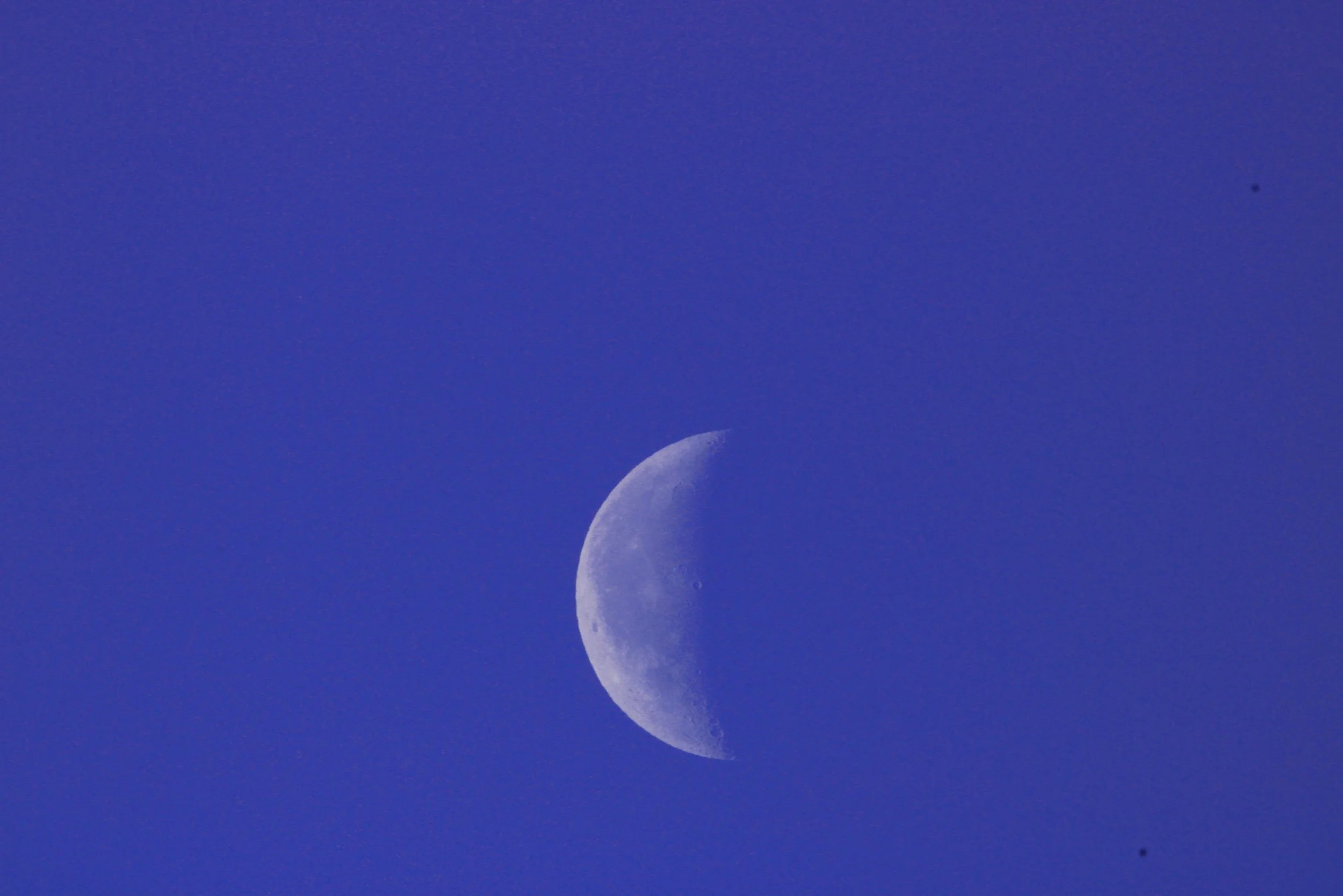 Half Moon at dawn