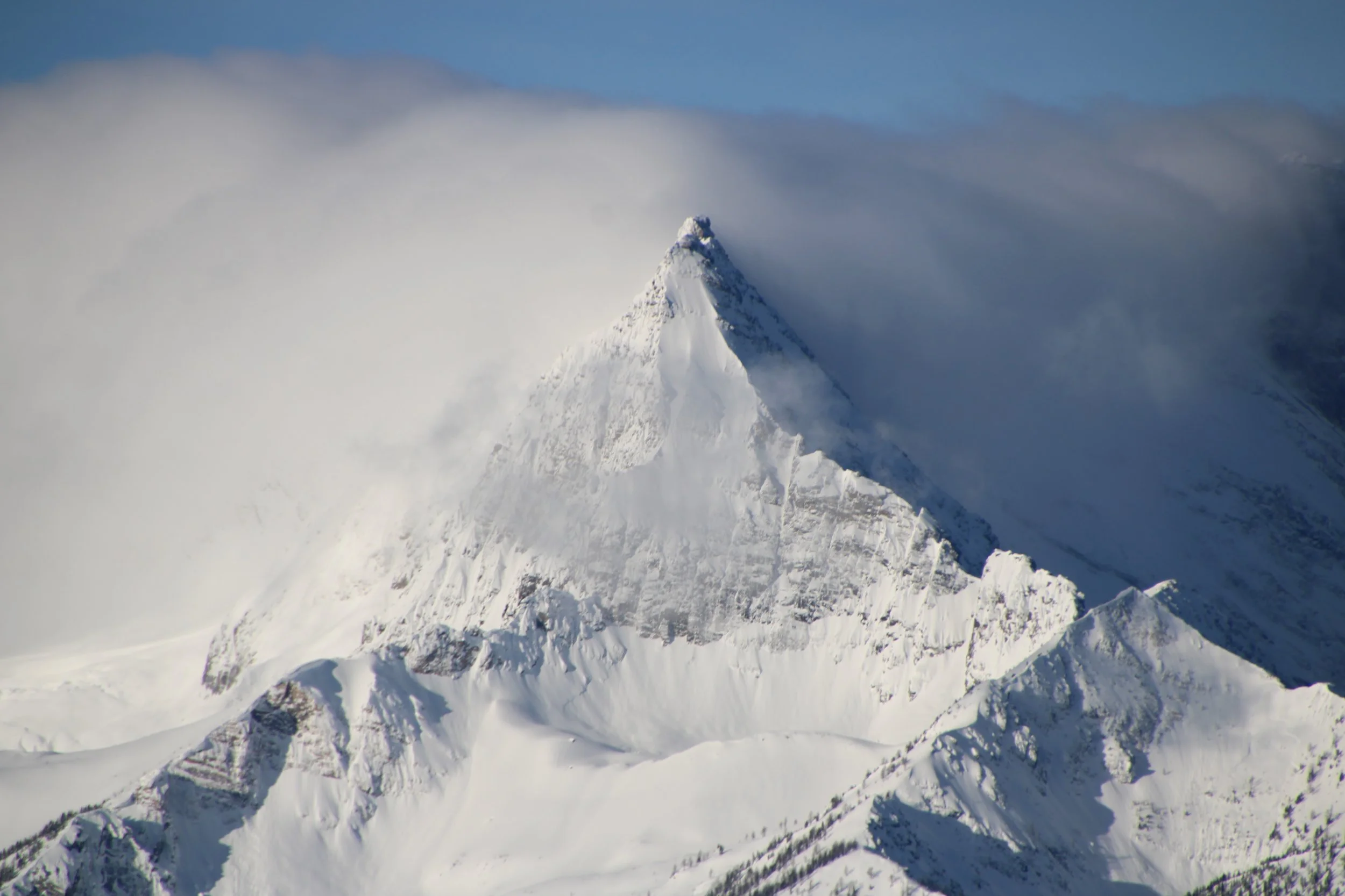 Morning clouds BC Canada