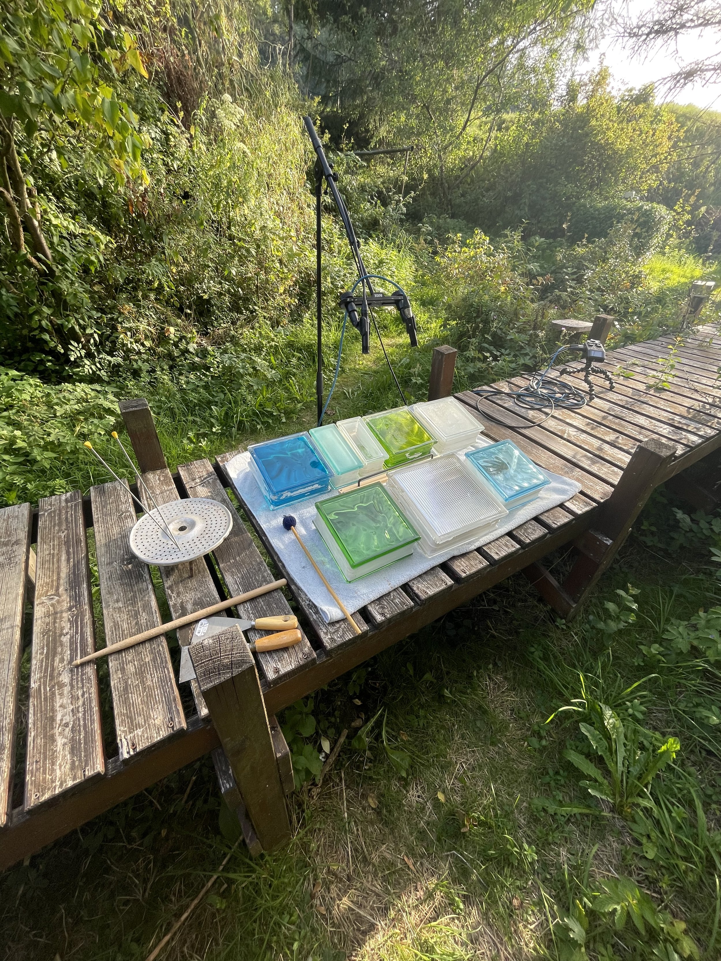 at the "la dépendance" residency