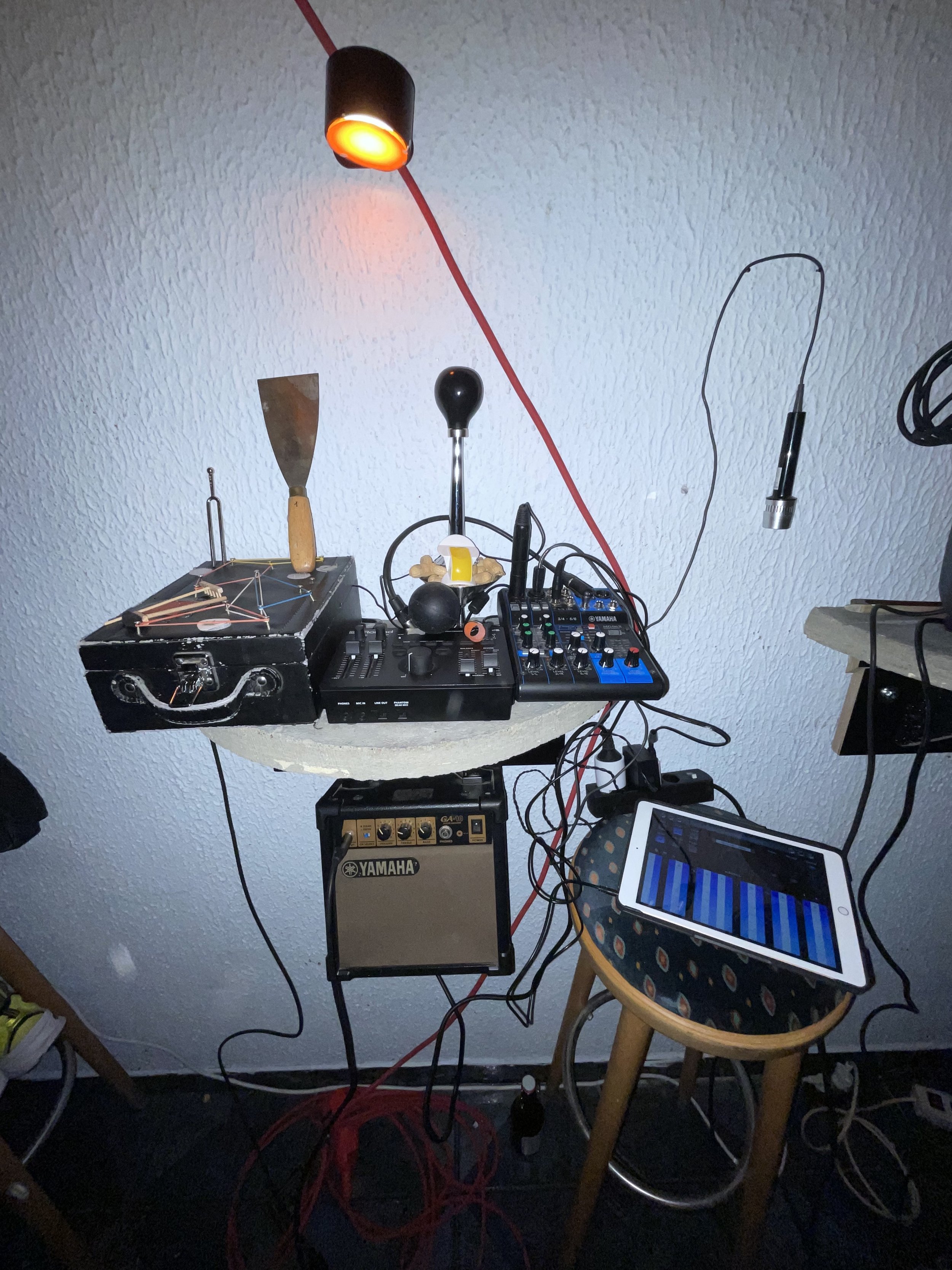secret concert in Frankfurt with Jacob Ott and Lukas Huber