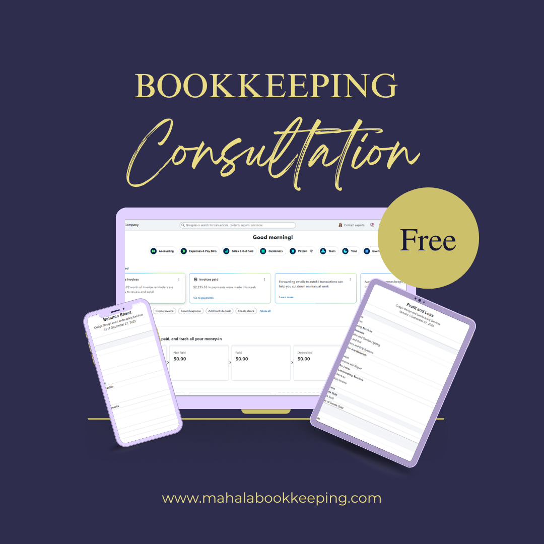 Free Bookkeeping Consultation