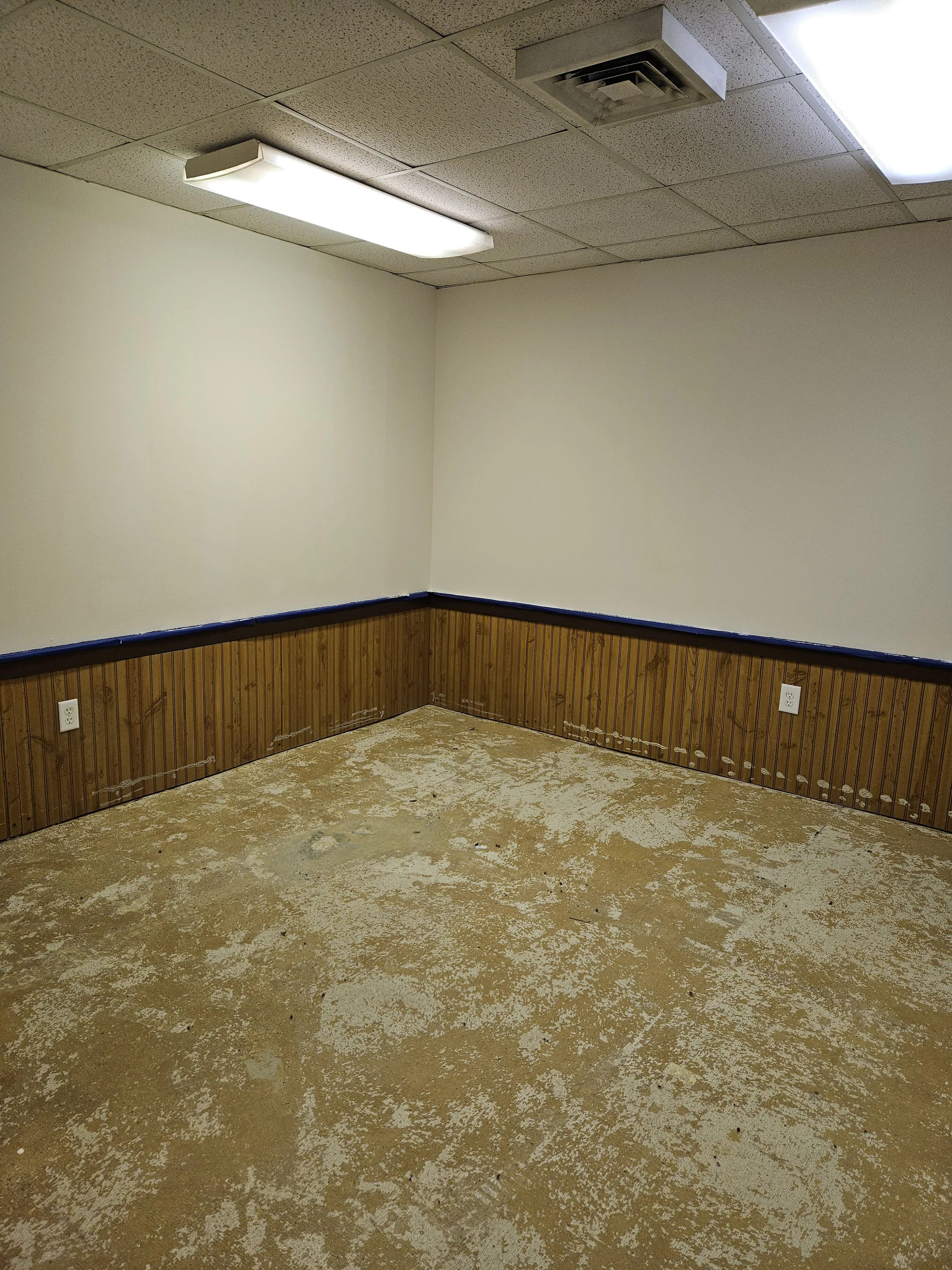 Just glue & garage lights.